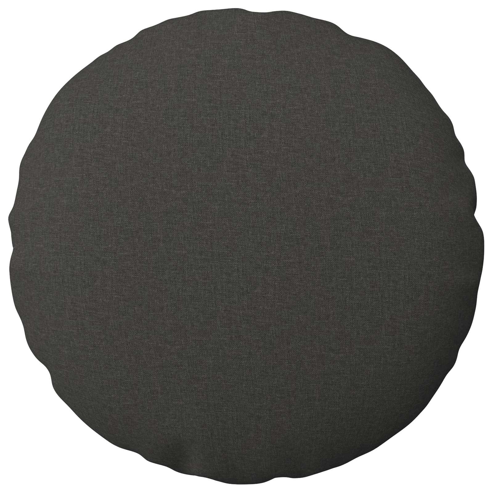 Federa 2 pz HEERLEN Grigio Scuro Ø 40 cm Tessuto