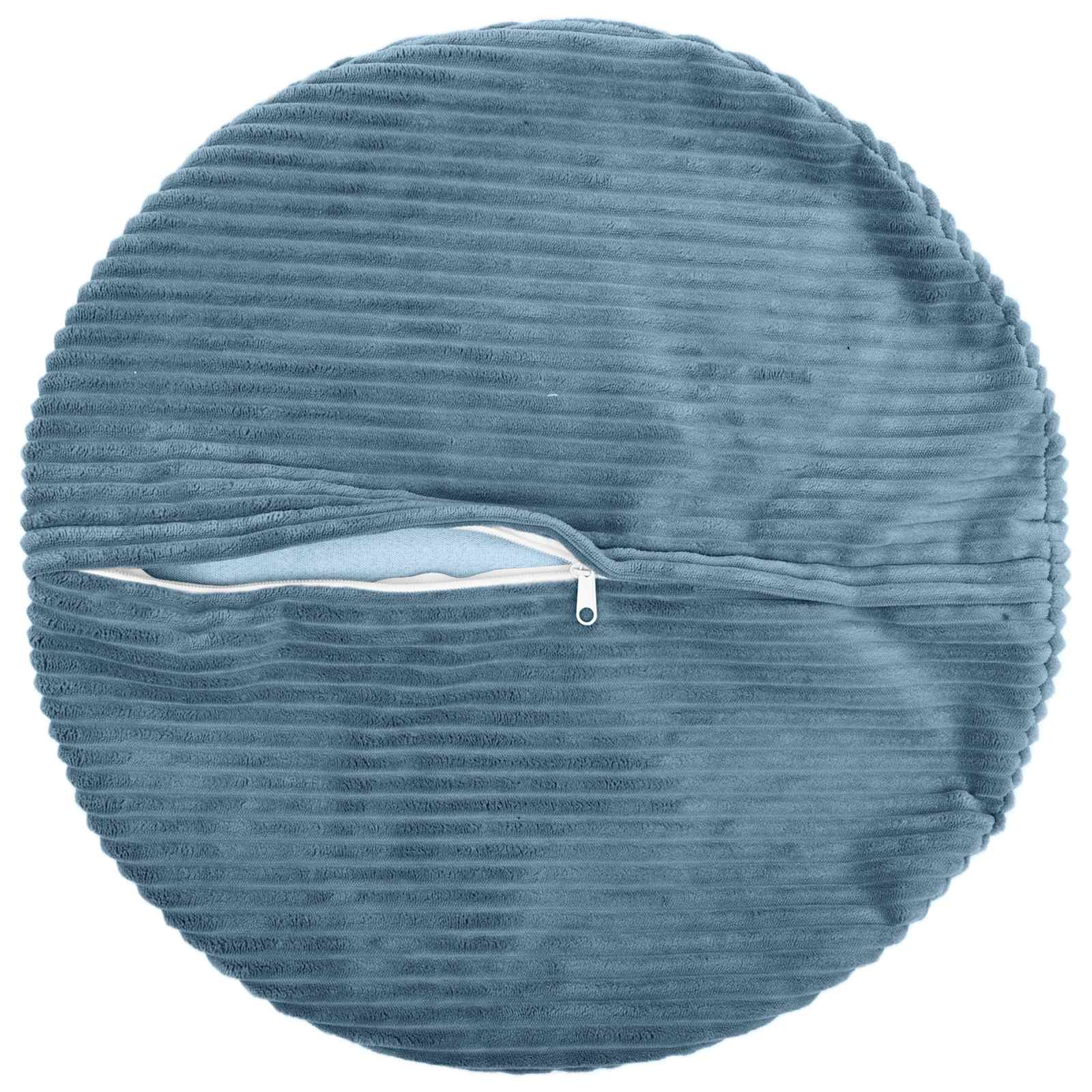 Federa 2 pcs HEERLEN Blu Ø 40 cm corduroy