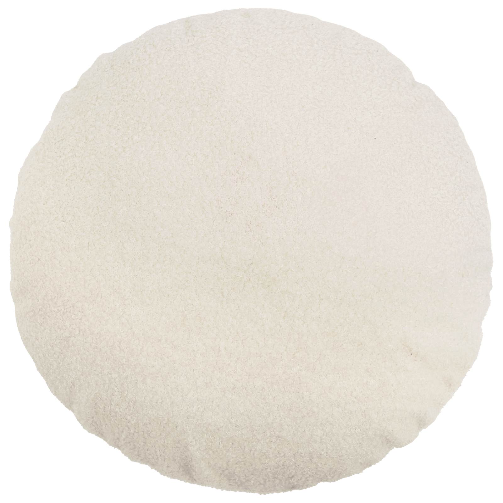 Federa 6 pcs HEERLEN Crema Ø 40 cm Bouclé