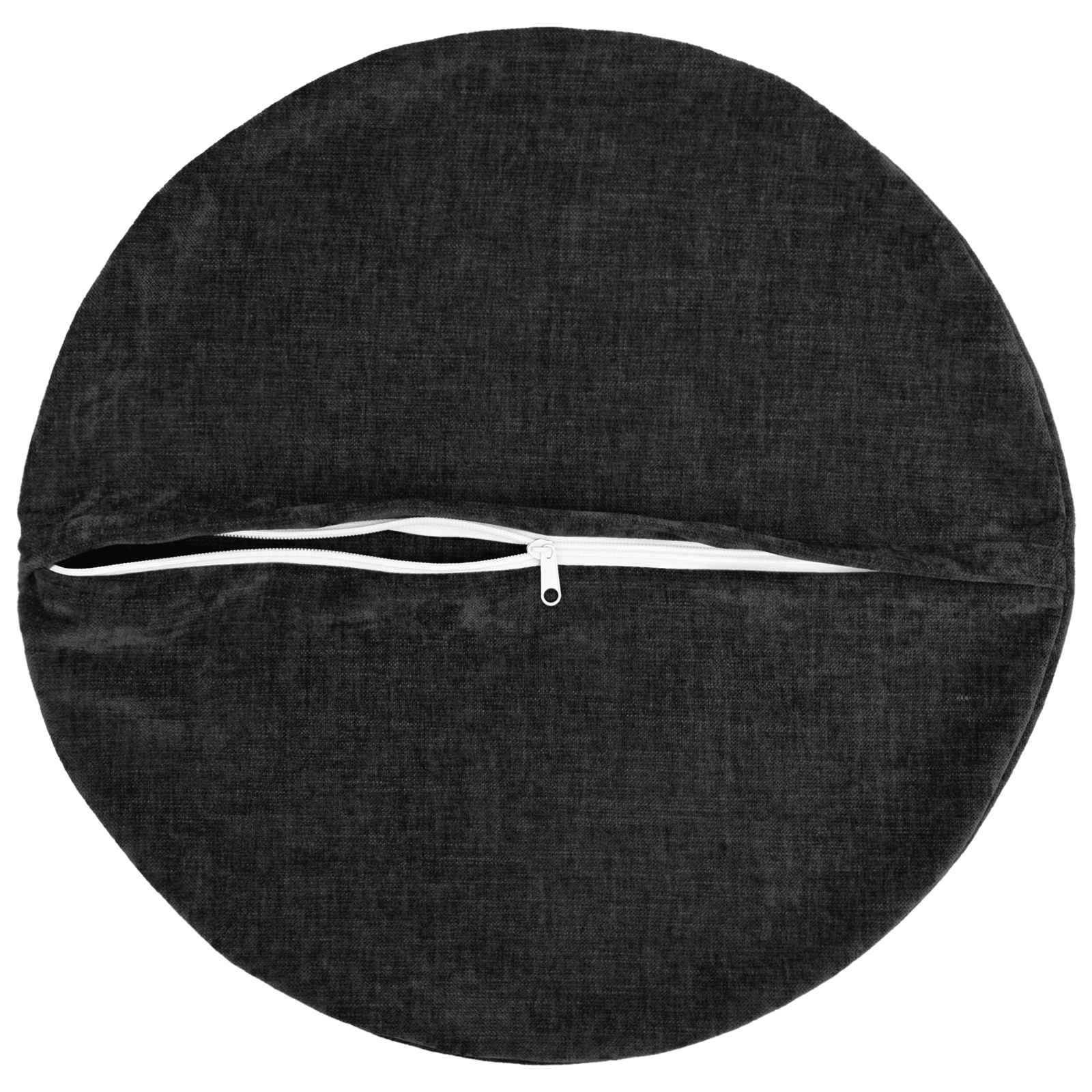 Federa 2 pz HEERLEN Antracite Ø 40 cm Tessuto Chenille