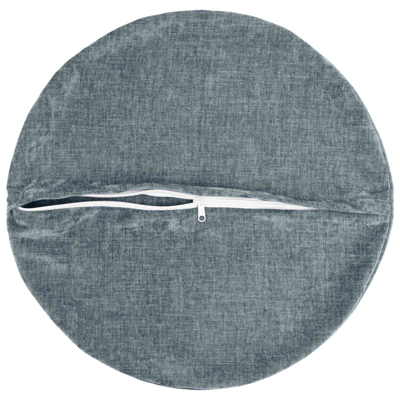 Federa 6 pz HEERLEN Azzurro Ø 40 cm Tessuto Chenille