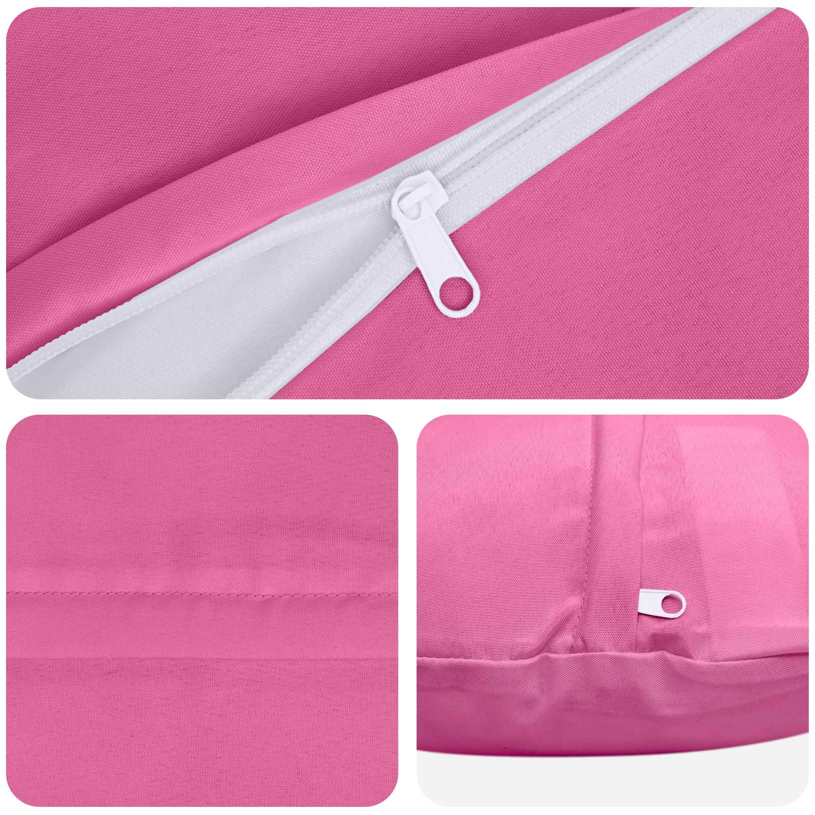 Federa 2 pcs HEERLEN Rosa Ø 40 cm Poliestere