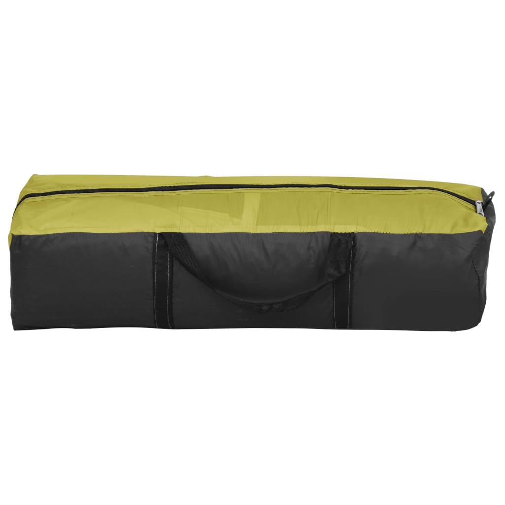 Tenda per Feste con LED e 4 Pareti 3,6x3,6x2,3 m Verde