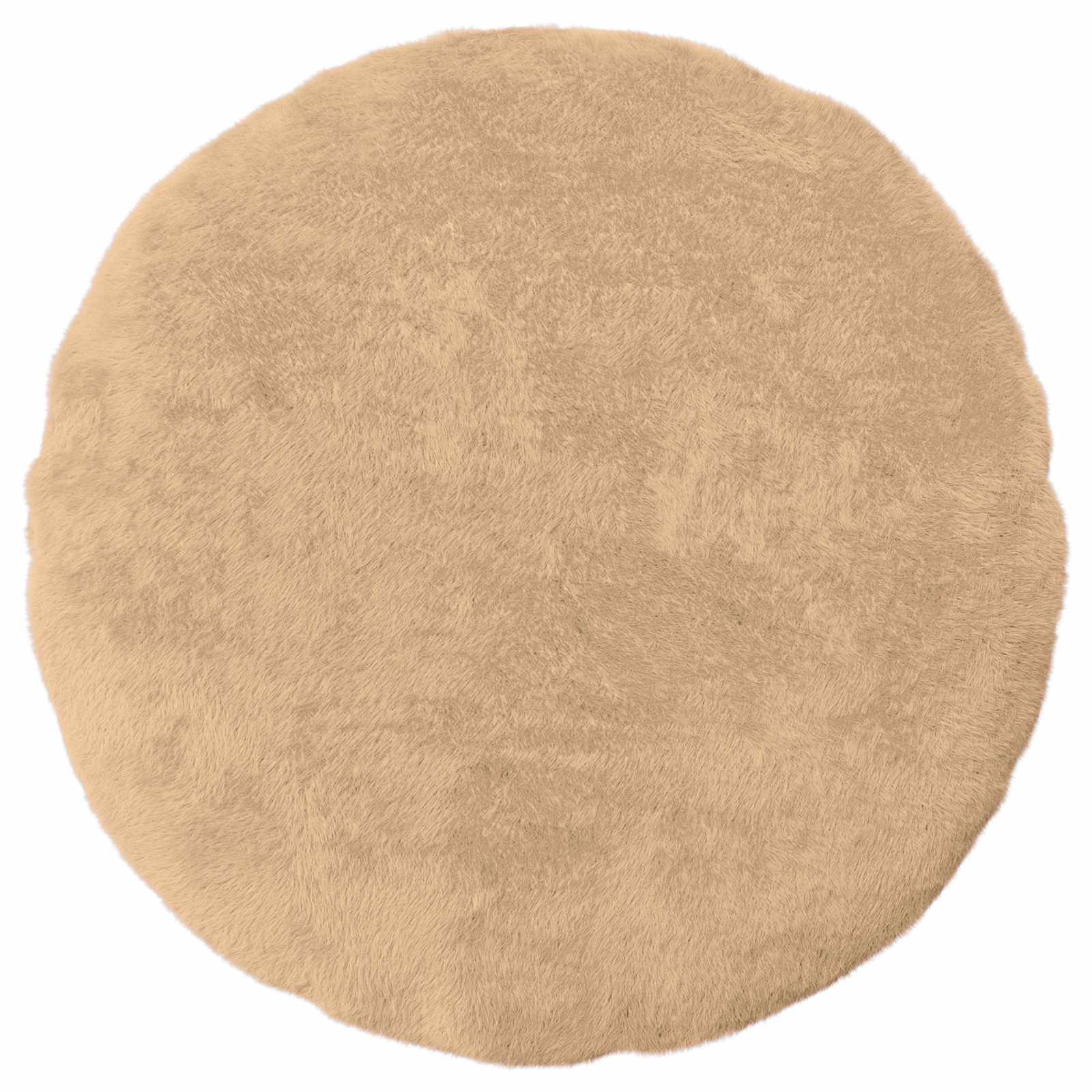Federa 2 pz HEERLEN Crema Ø 40 cm Pelliccia di Coniglio Finta