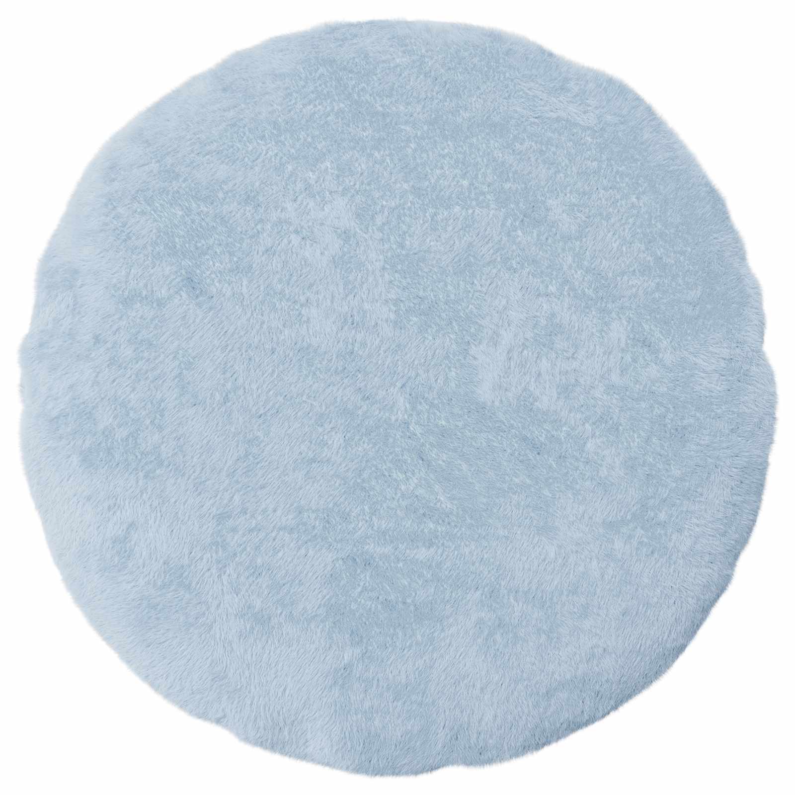 Federa 2 pz HEERLEN Azzurro Ø 40 cm Pelliccia di Coniglio Finta