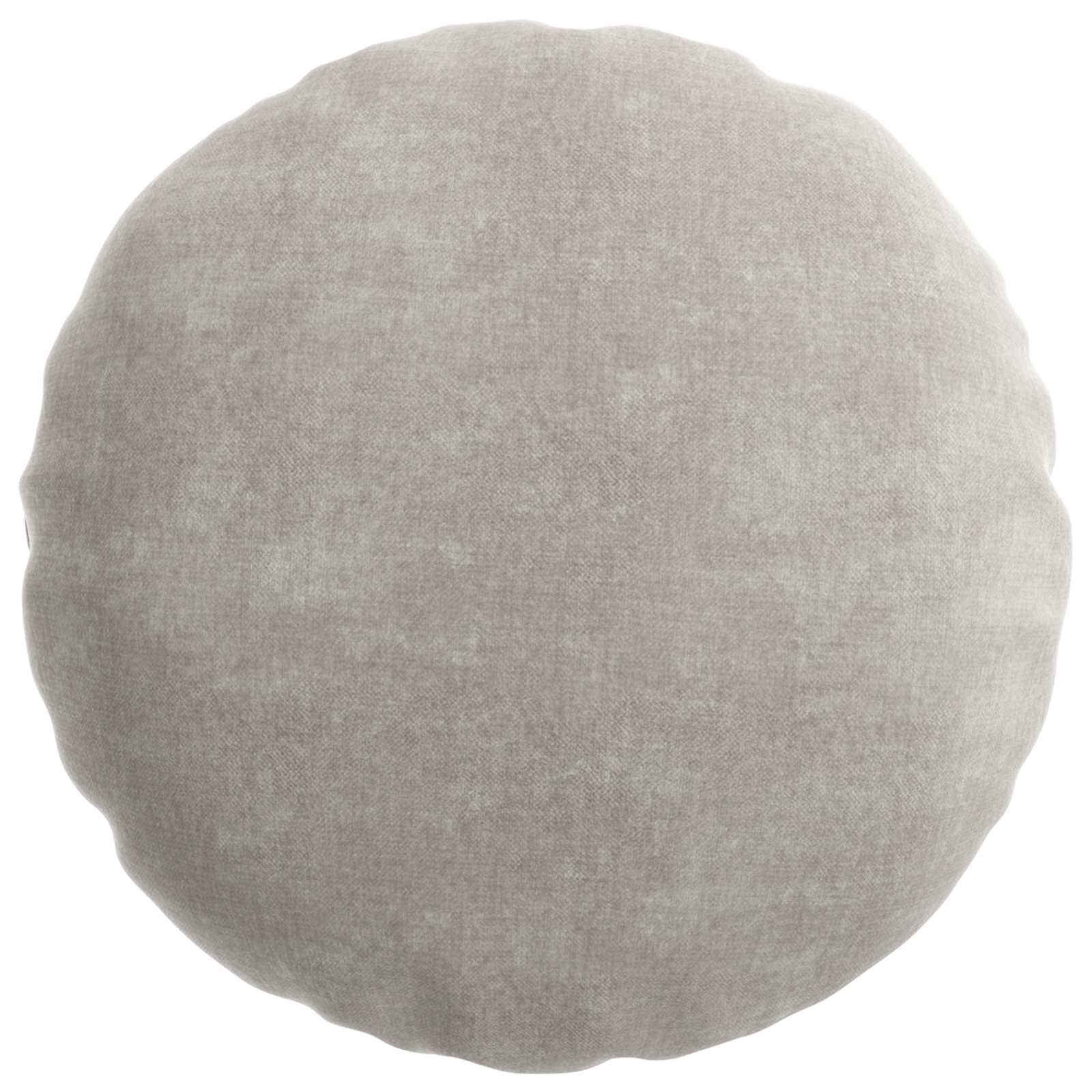 Federa 2 pz HEERLEN Grigio Chiaro Ø 50 cm Tessuto Chenille