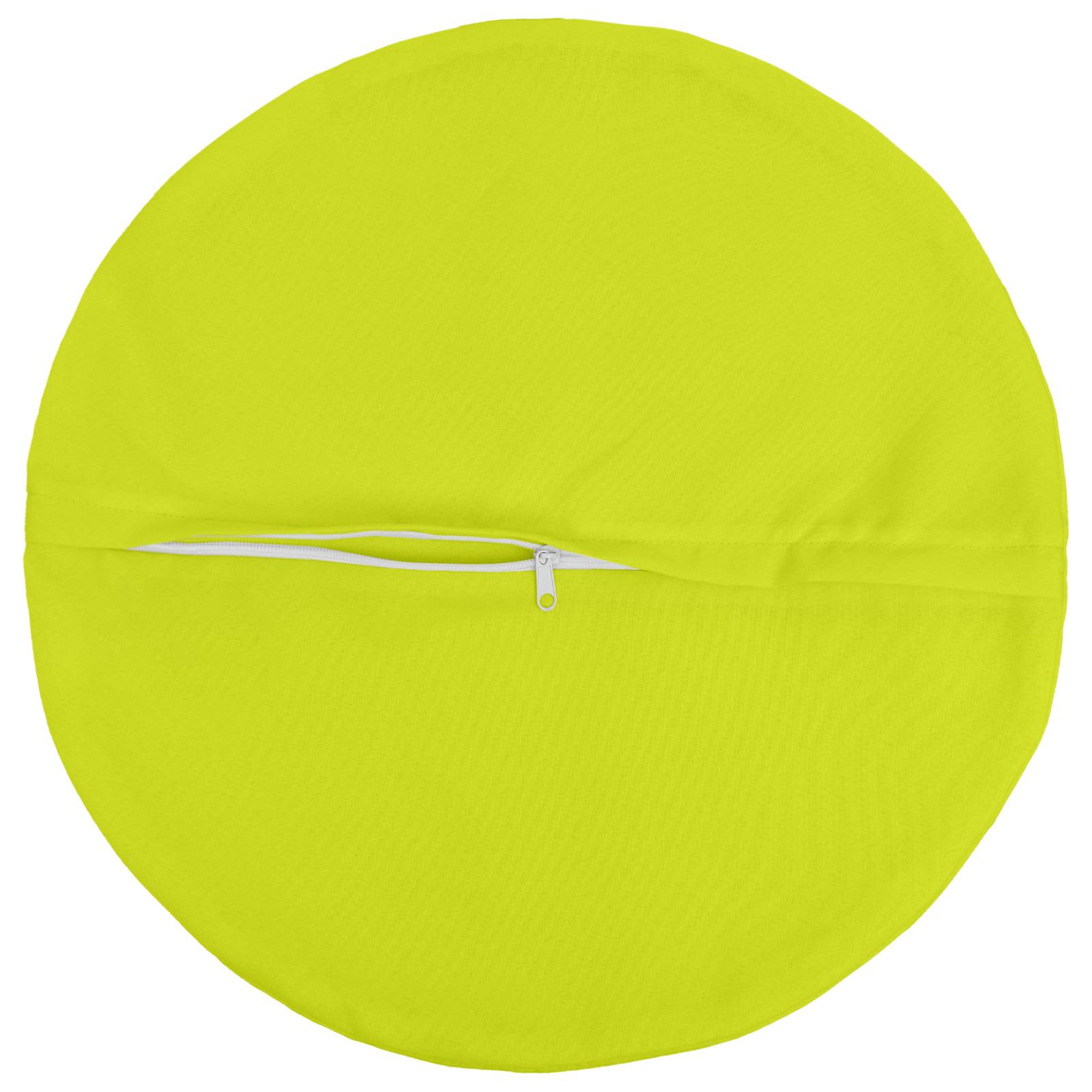 Federa 2 pcs HEERLEN Verde brillante. Ø 50 cm Poliestere