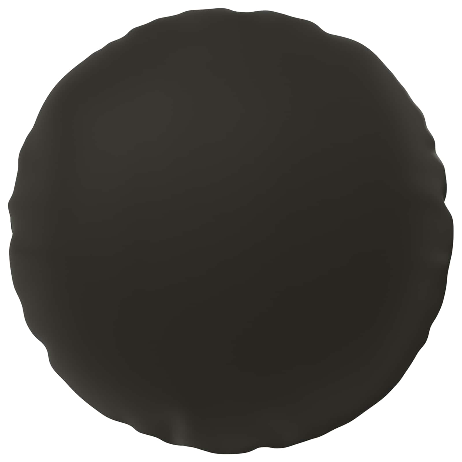 Federa 6 pcs HEERLEN Nero Ø 50 cm Poliestere