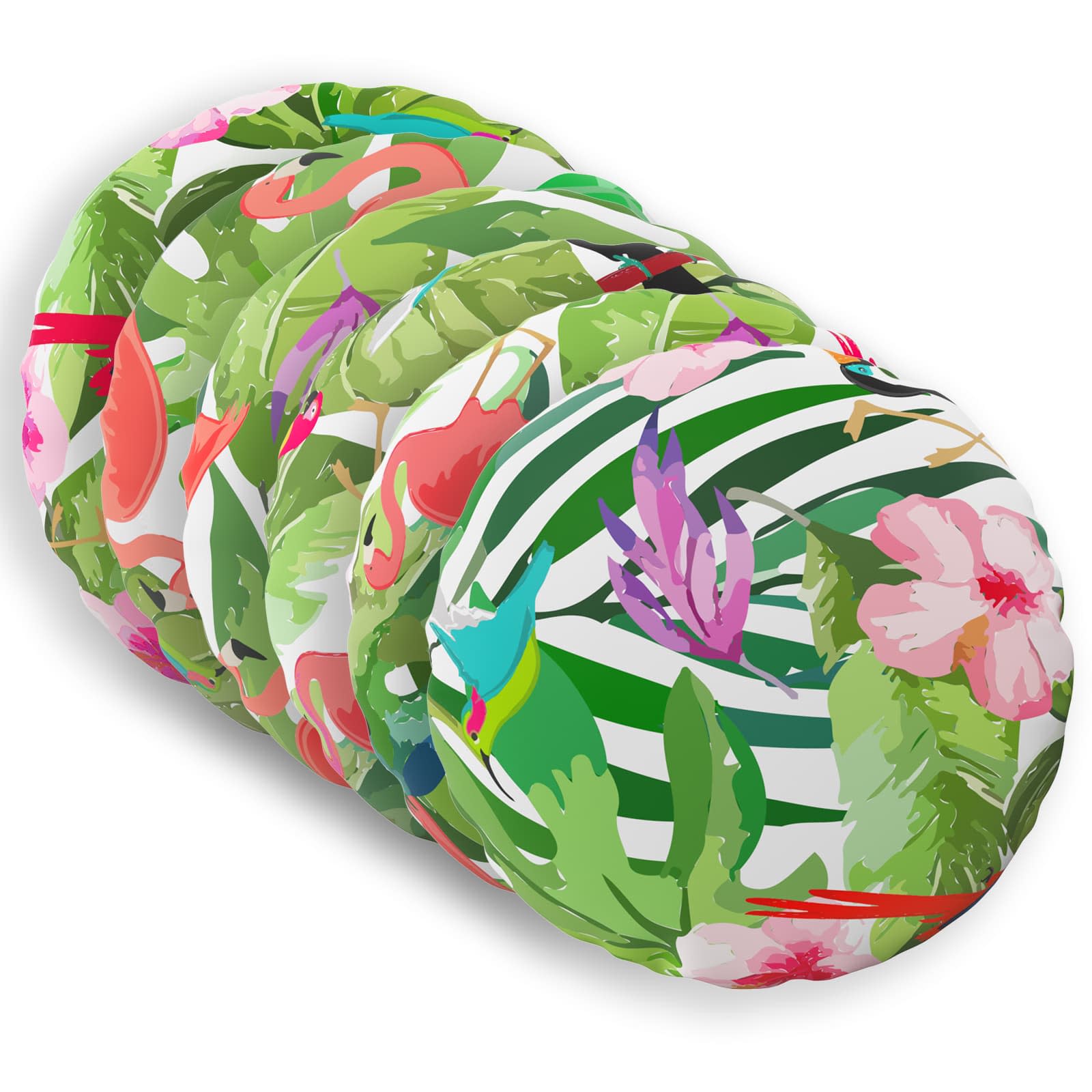 Federa 6 pcs HEERLEN Multicolore Ø 50 cm Poliestere