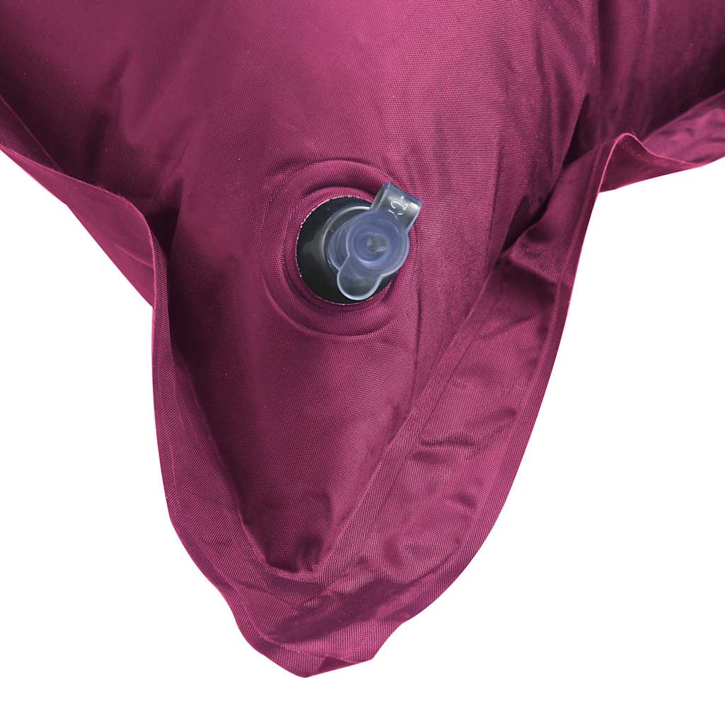Materasso Gonfiabile ad Aria con Cuscino 130x190 cm Rosa