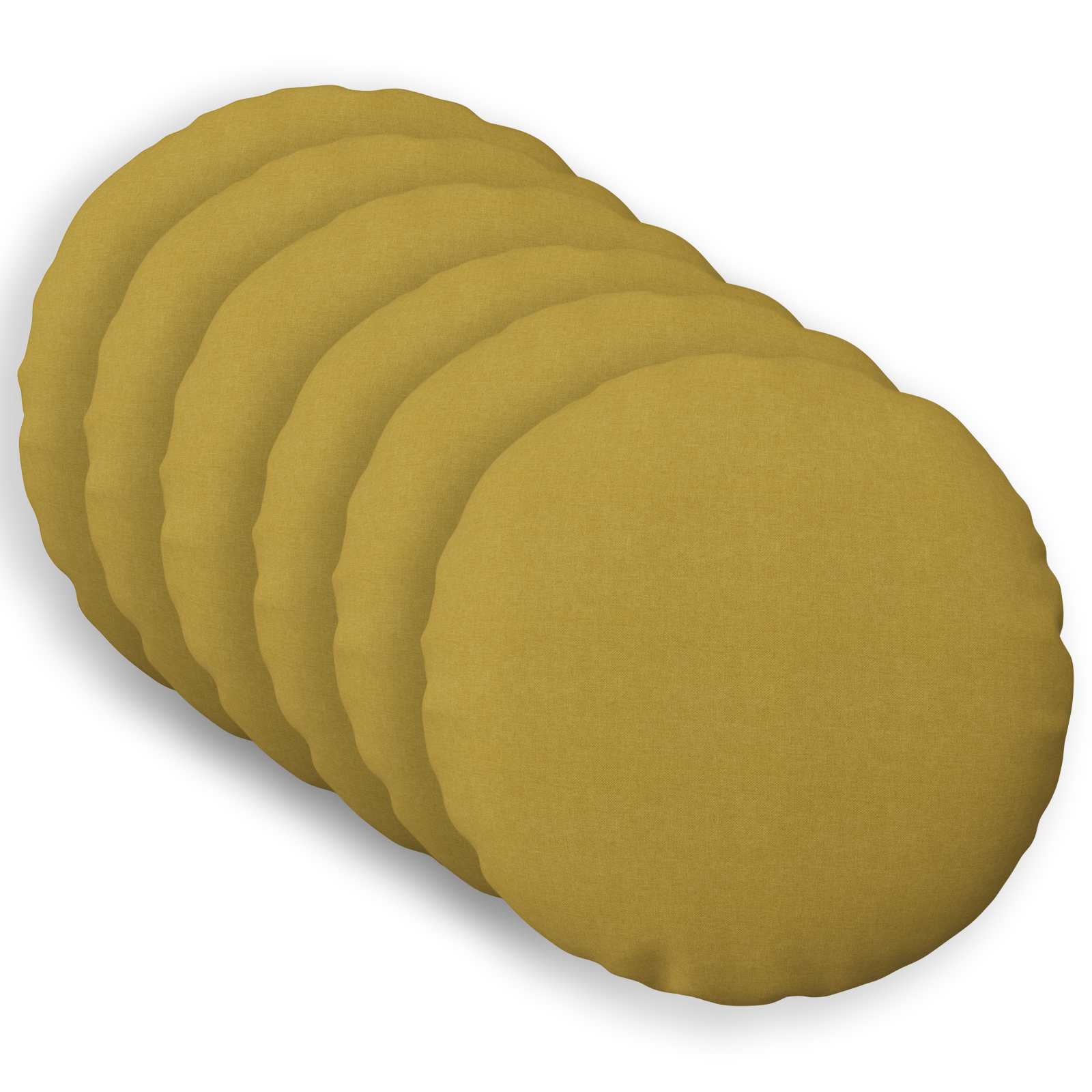 Federa 6 pz HEERLEN Verde chiaro Ø 60 cm Tessuto