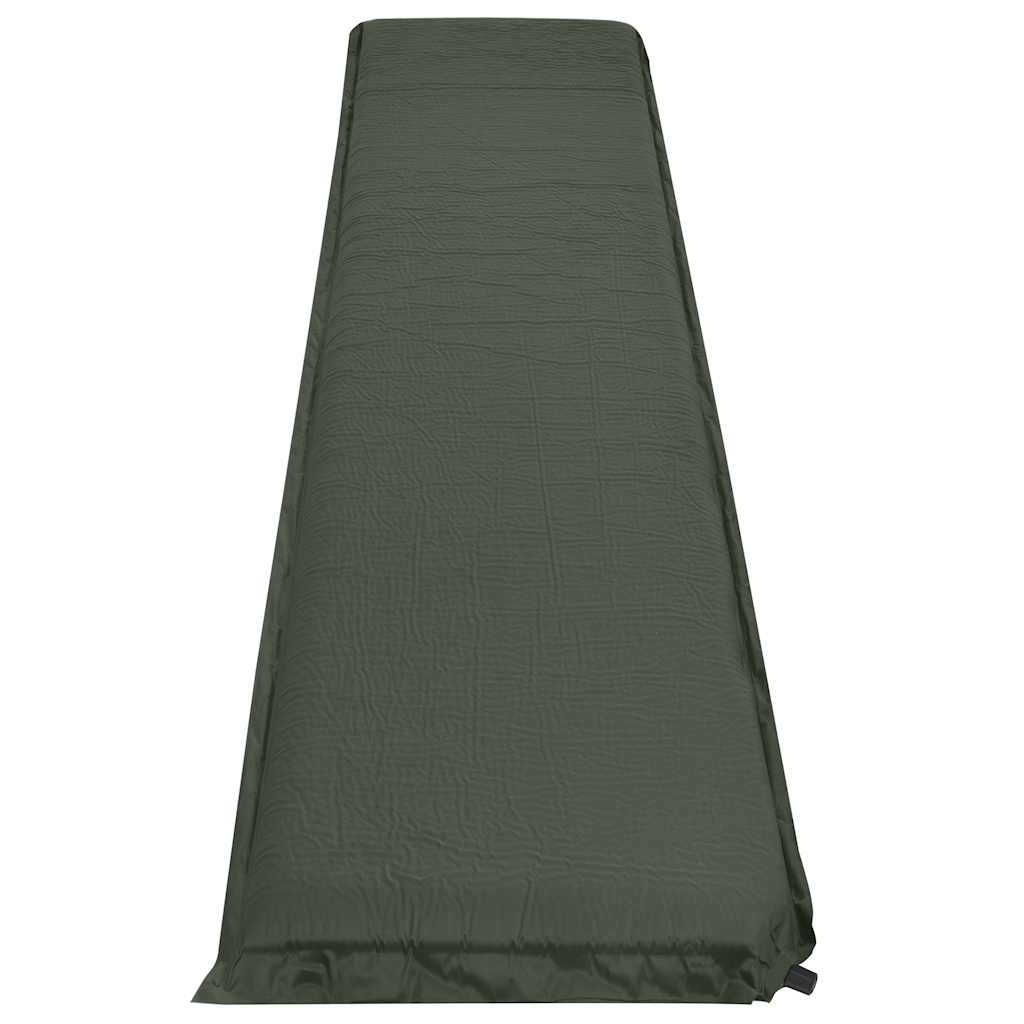 Materasso ad Aria Gonfiabile 66x200 cm Verde Scuro