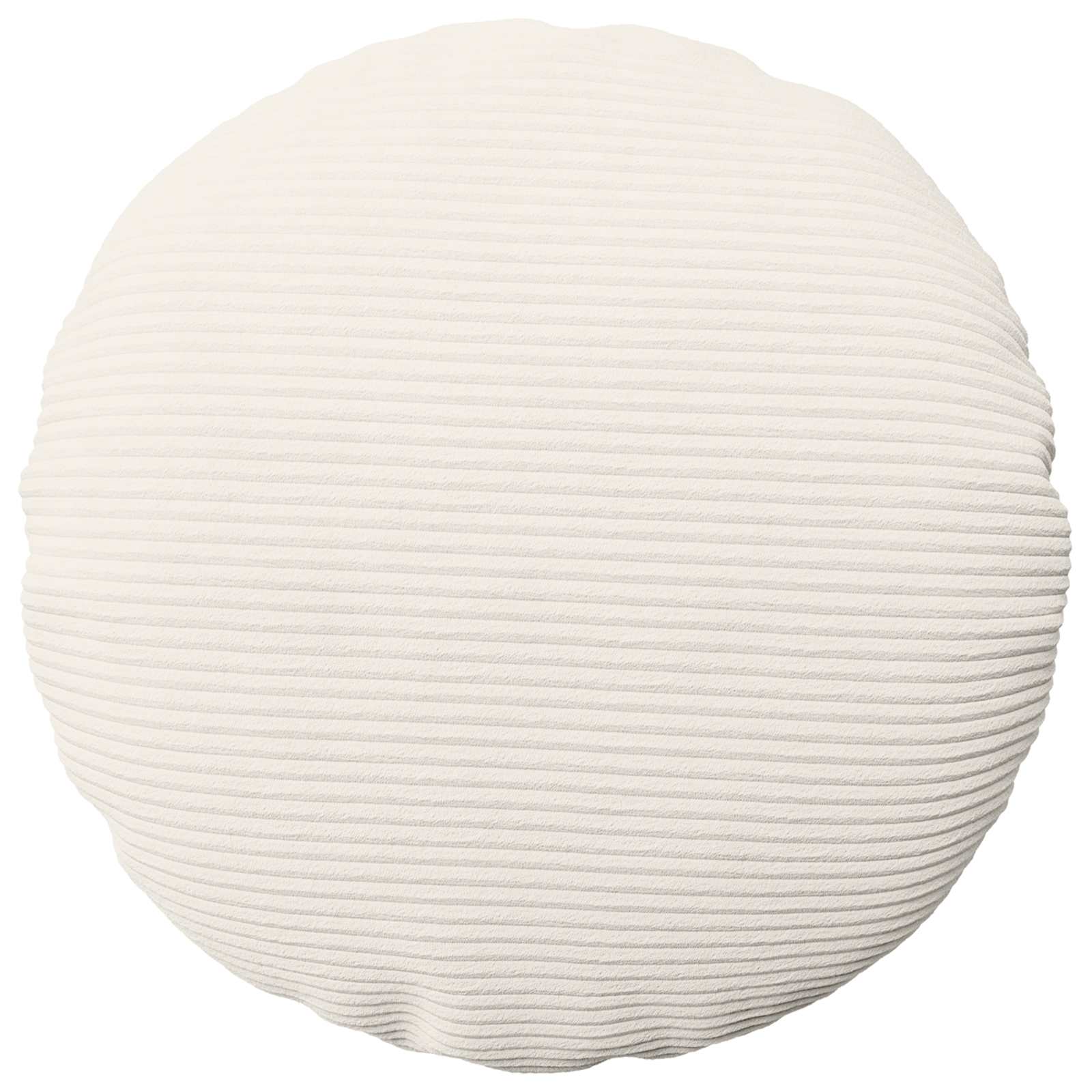 Federa 6 pcs HEERLEN Crema Ø 60 cm corduroy