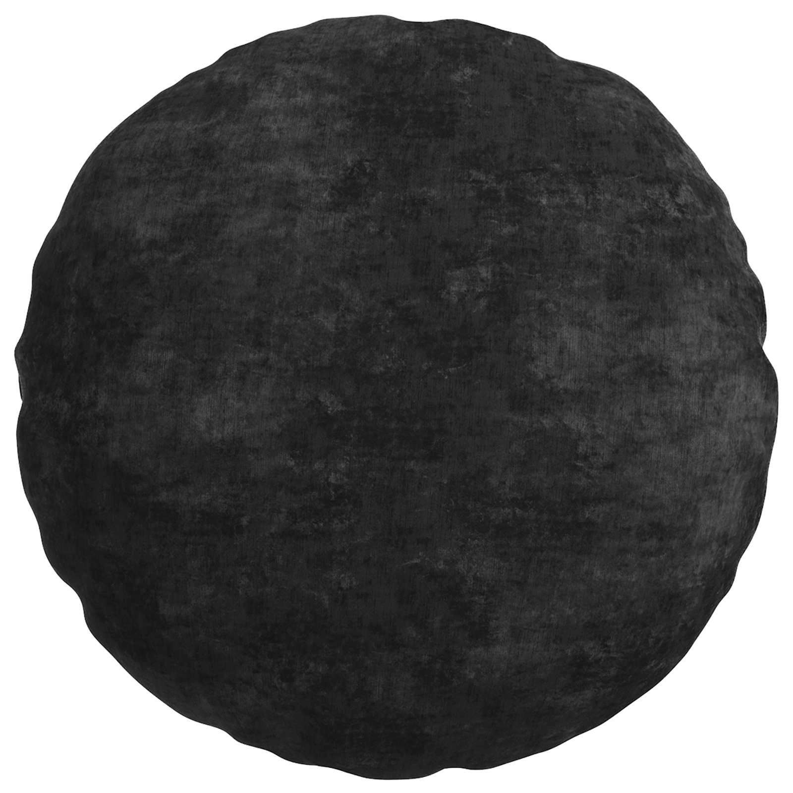 Federa 6 pz HEERLEN Antracite Ø 60 cm Tessuto Chenille