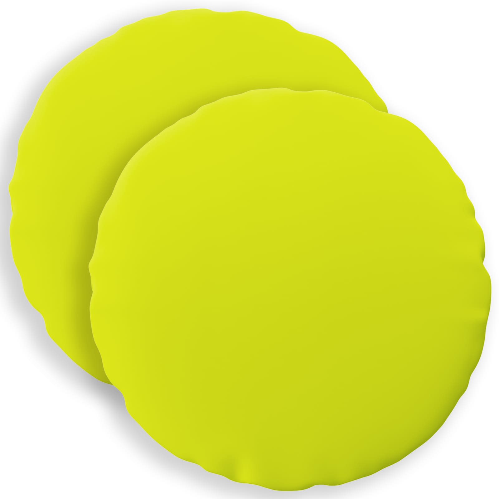 Federa 2 pcs HEERLEN Verde brillante. Ø 60 cm Poliestere