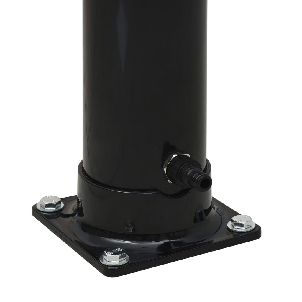 Doccia ad Energia Solare Nera 220 cm 20 L