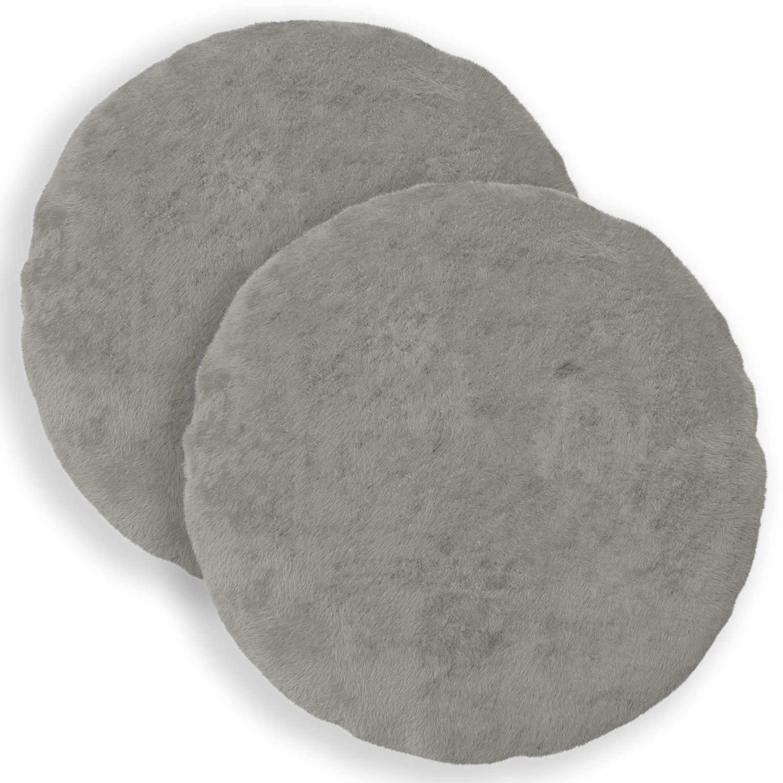 Federa 2 pz HEERLEN Grigio Chiaro Ø 60 cm