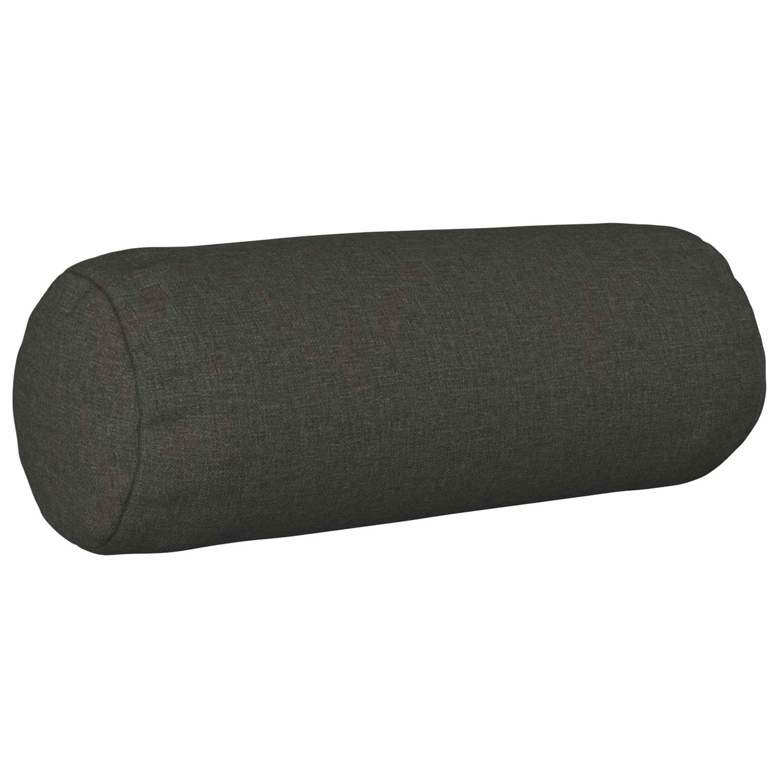Federa 2 pz HEERLEN Grigio Scuro Ø 15 x 40 cm Tessuto