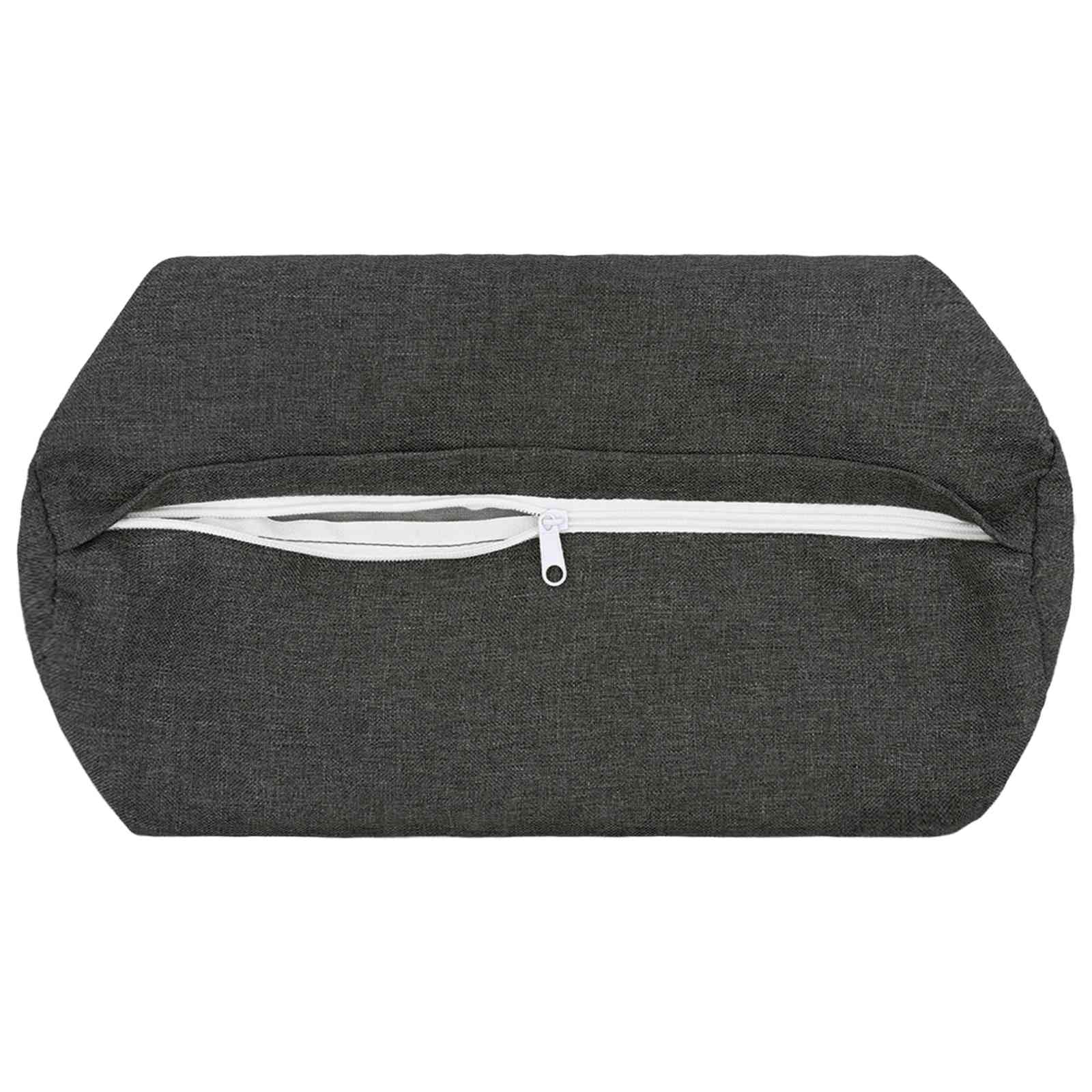 Federa 6 pz HEERLEN Grigio Scuro Ø 15 x 40 cm Tessuto
