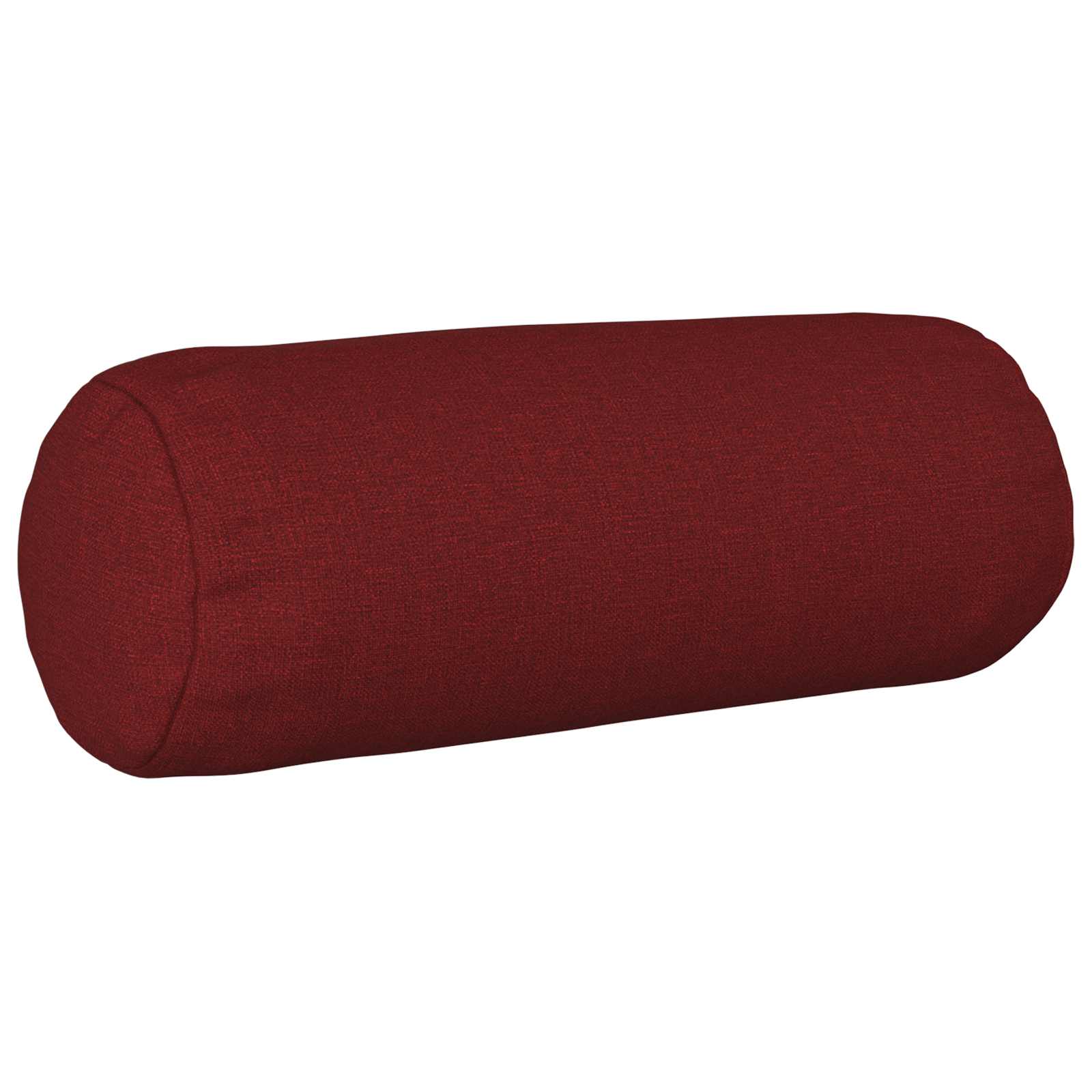 Federa 2 pz HEERLEN Rosso Vino Ø 15 x 40 cm Tessuto