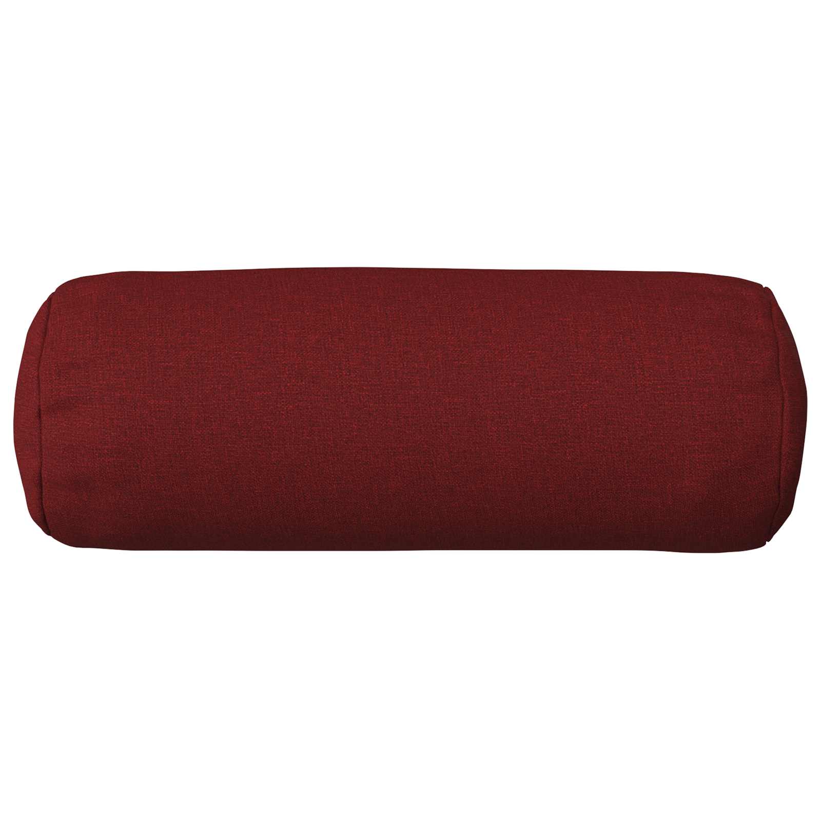Federa 2 pz HEERLEN Rosso Vino Ø 15 x 40 cm Tessuto