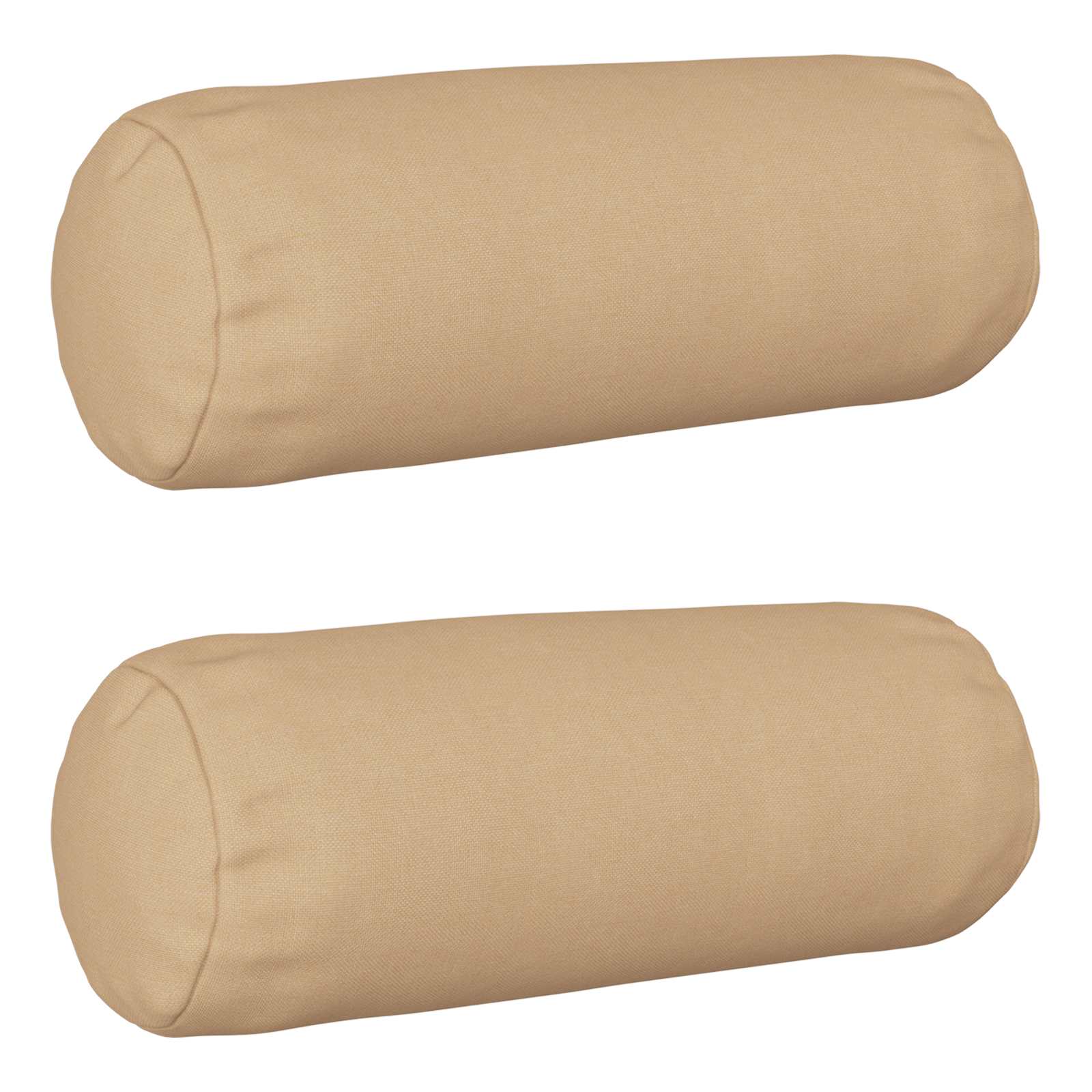 Federa 2 pz HEERLEN Crema Ø 15 x 40 cm Tessuto