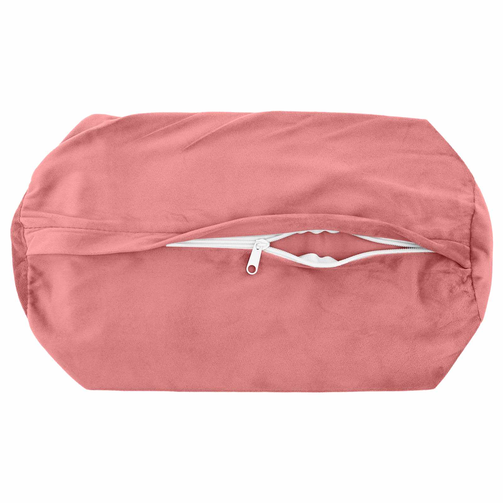 Federa 2 pcs HEERLEN Rosa Ø 15 x 40 cm Velluto