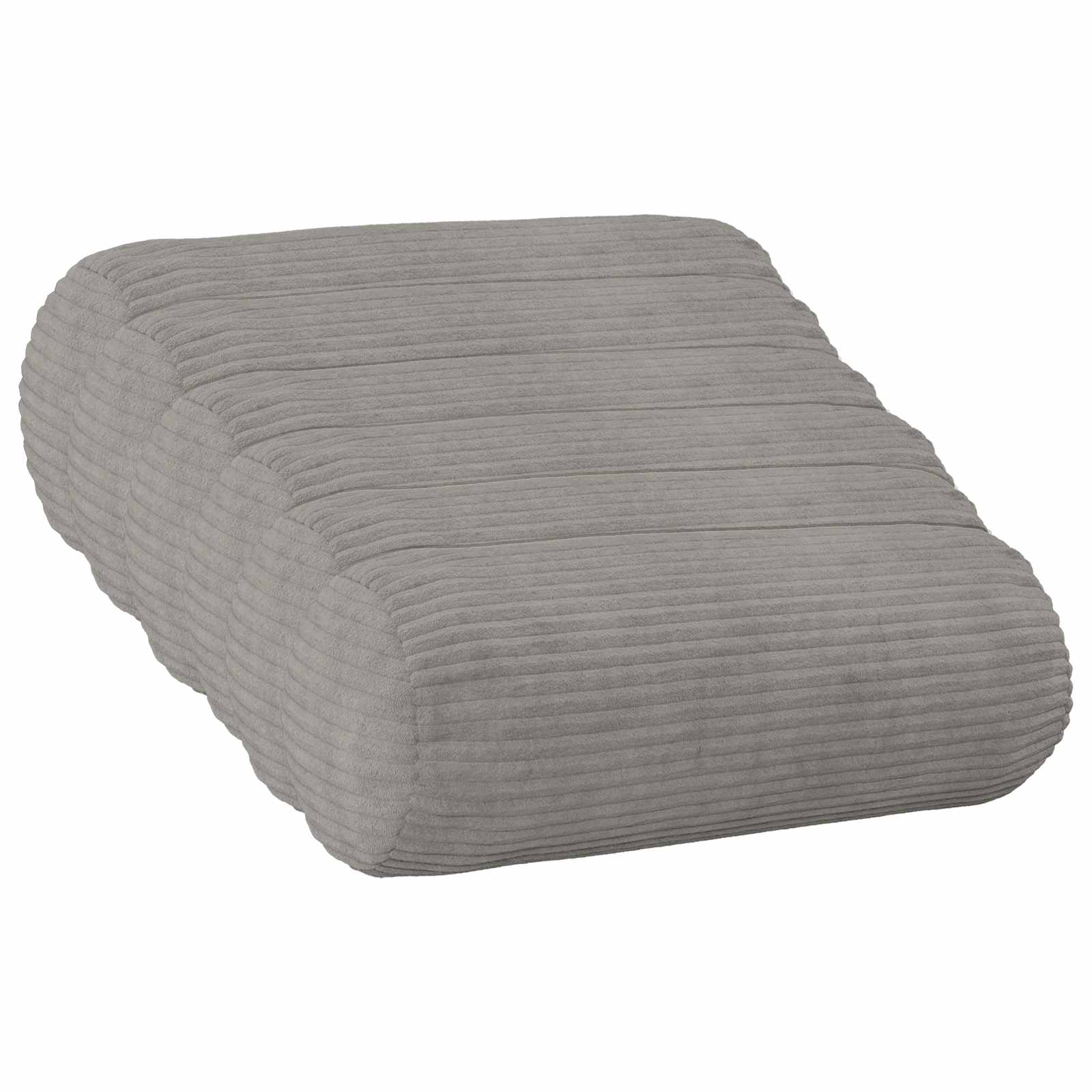 Federa 6 pcs HEERLEN Grigio Chiaro Ø 15 x 40 cm corduroy