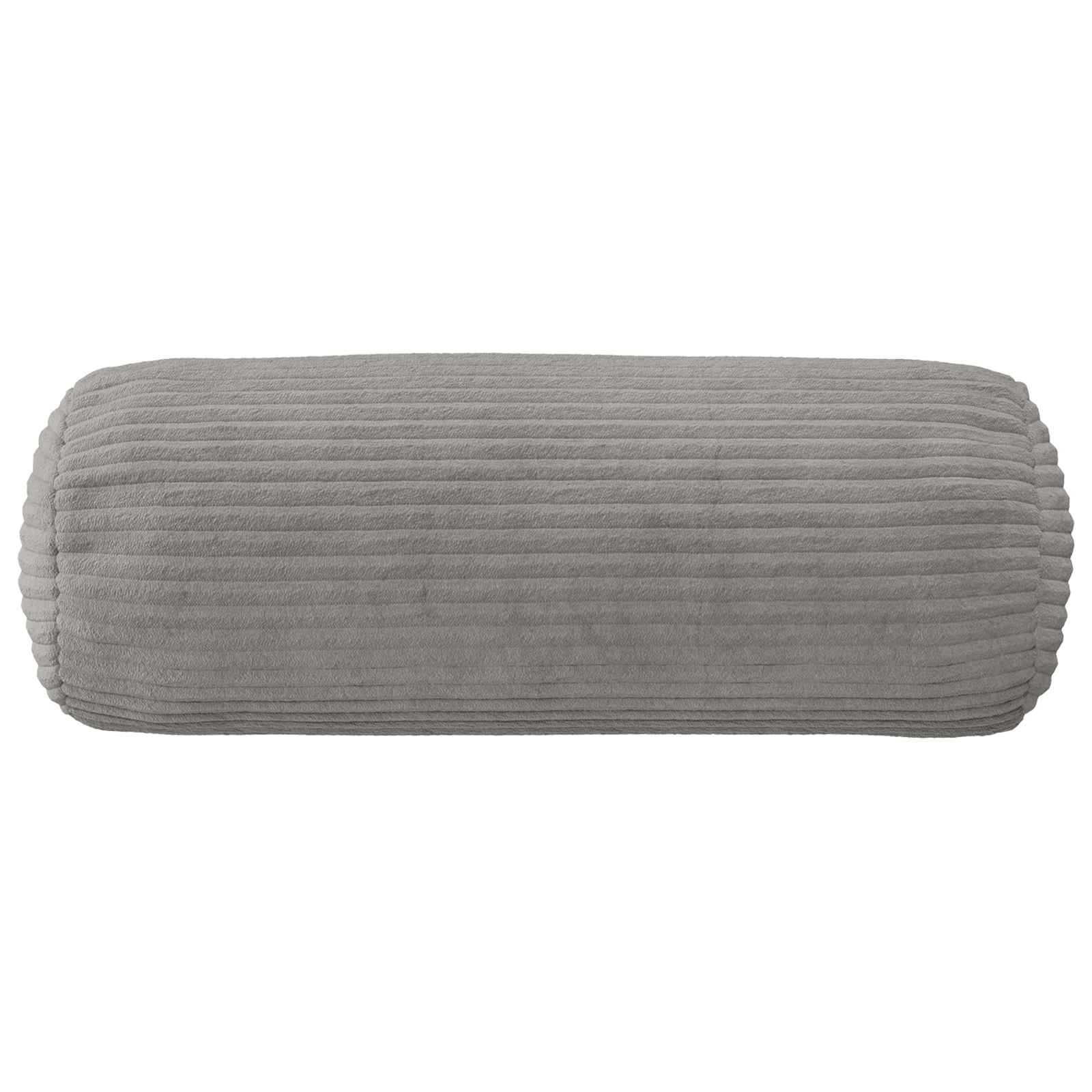 Federa 6 pcs HEERLEN Grigio Chiaro Ø 15 x 40 cm corduroy