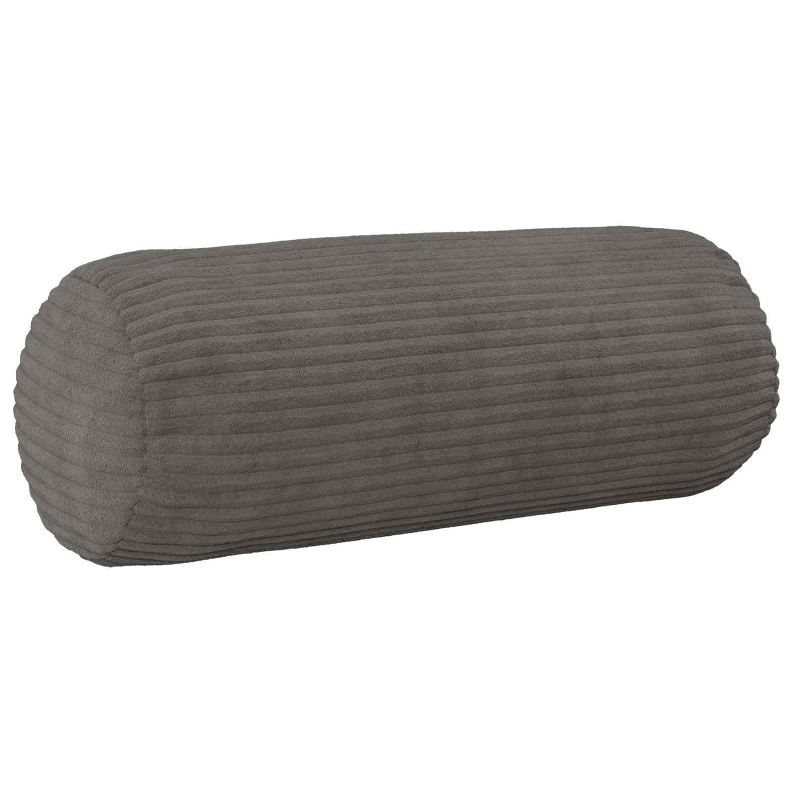 Federa 6 pcs HEERLEN Grigio Scuro Ø 15 x 40 cm corduroy