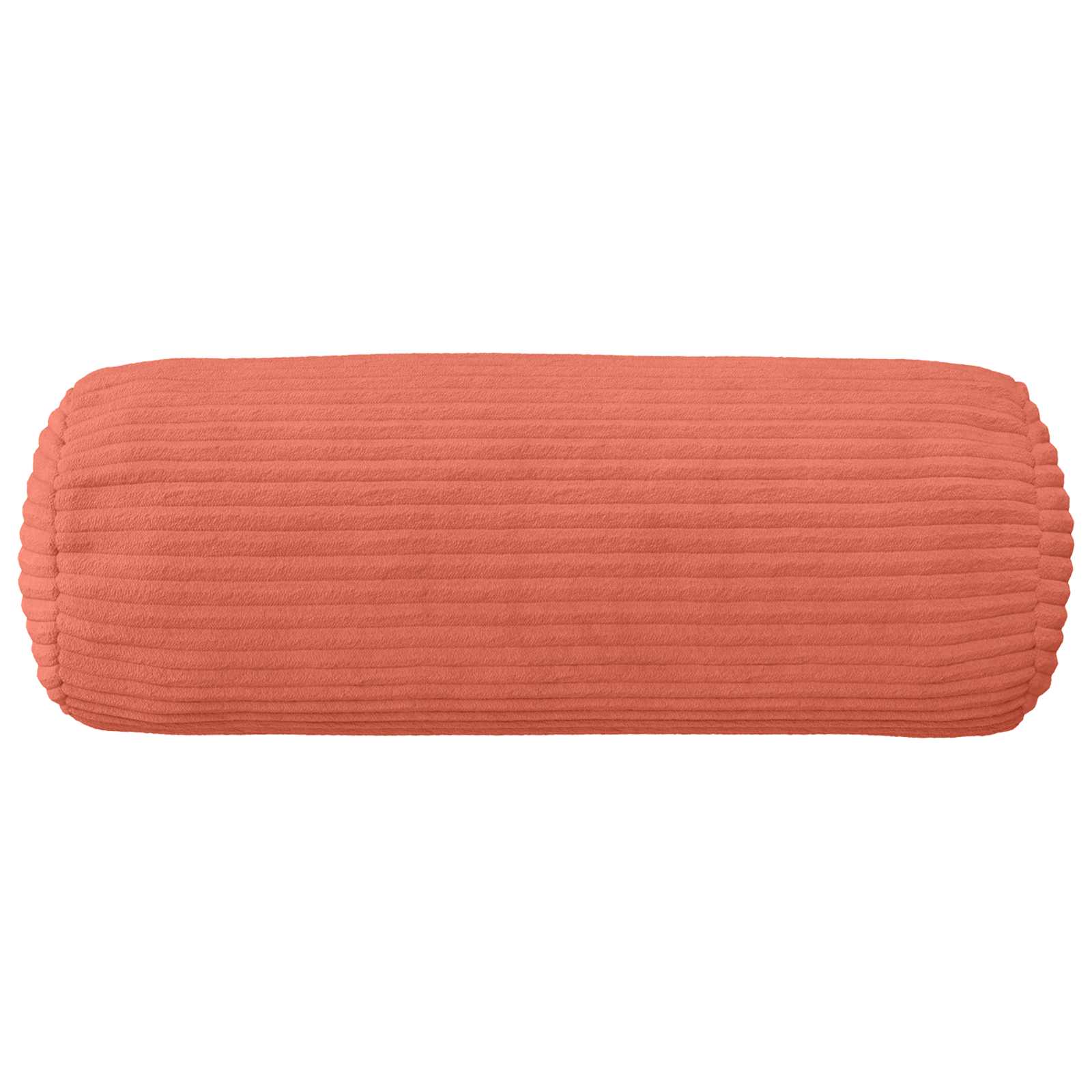 Federa 2 pcs HEERLEN Rosso Arancio Ø 15 x 40 cm corduroy