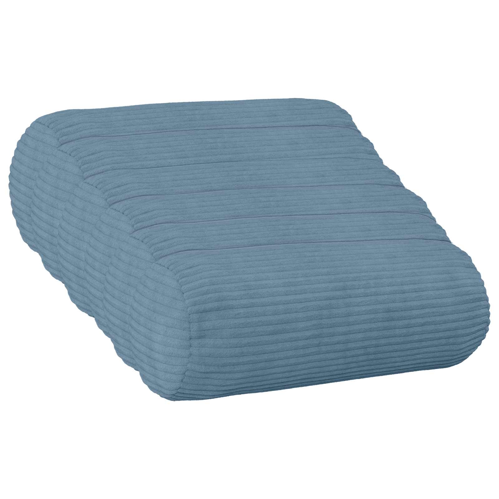 Federa 6 pcs HEERLEN Blu Ø 15 x 40 cm corduroy