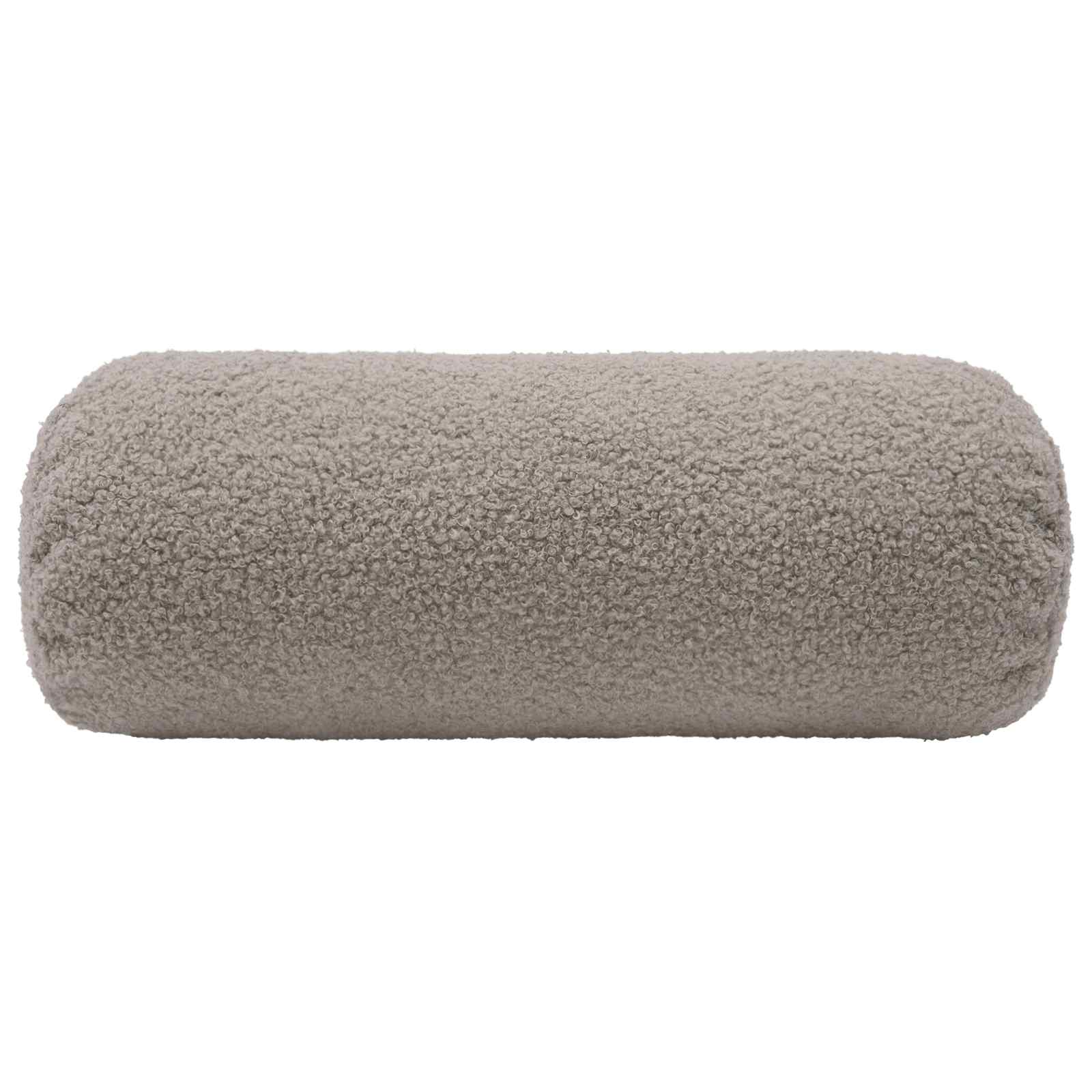 Federa 6 pcs HEERLEN Grigio Chiaro Ø 15 x 40 cm Bouclé