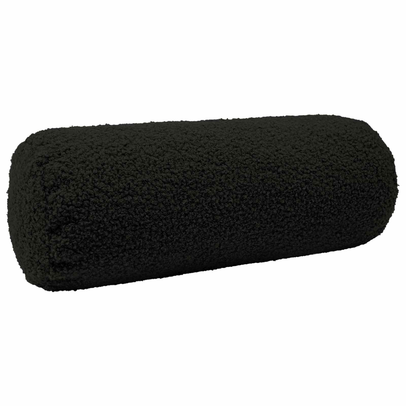 Federa 2 pcs HEERLEN Nero Ø 15 x 40 cm Bouclé