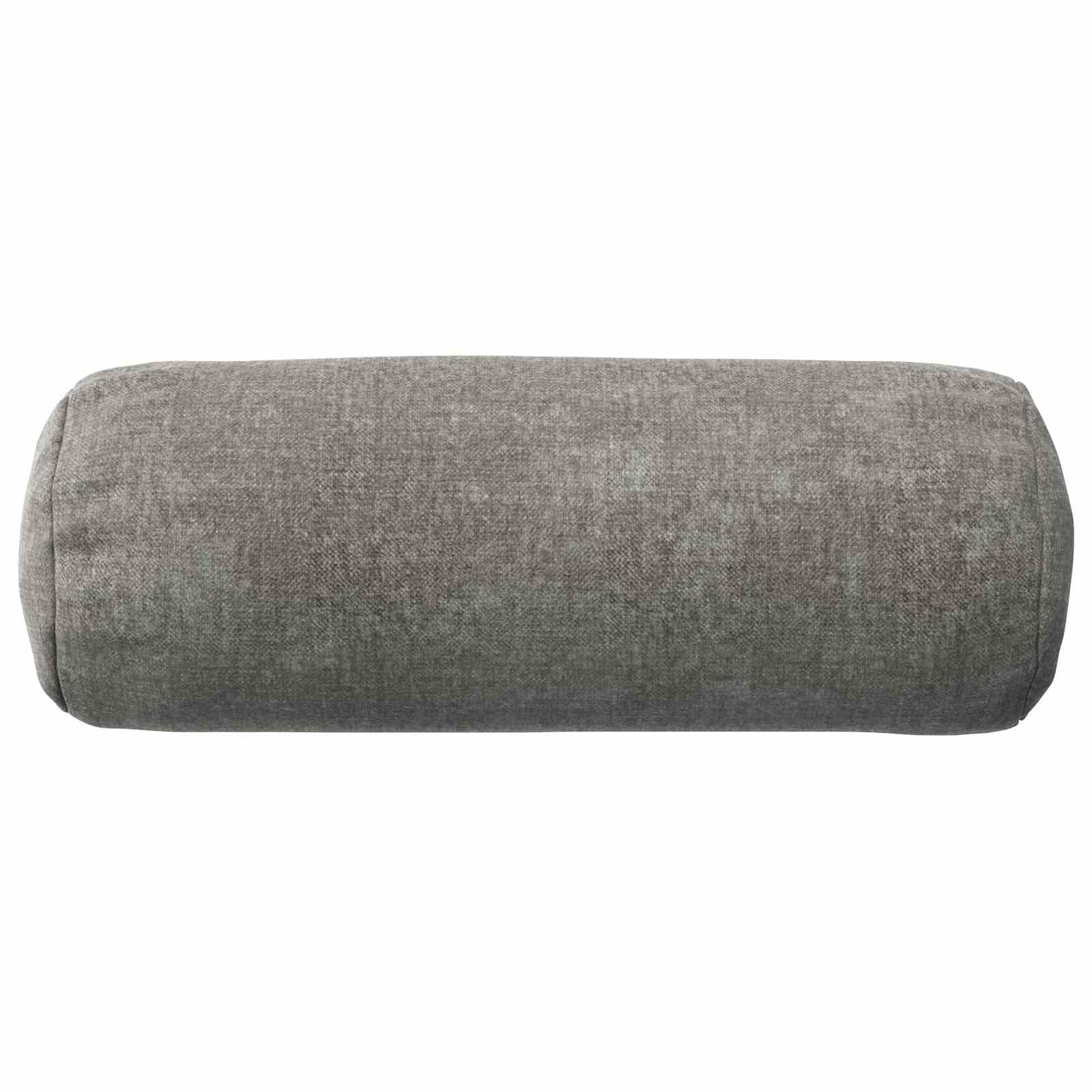 Federa 6 pz HEERLEN Grigio Scuro Ø 15 x 40 cm Tessuto Chenille