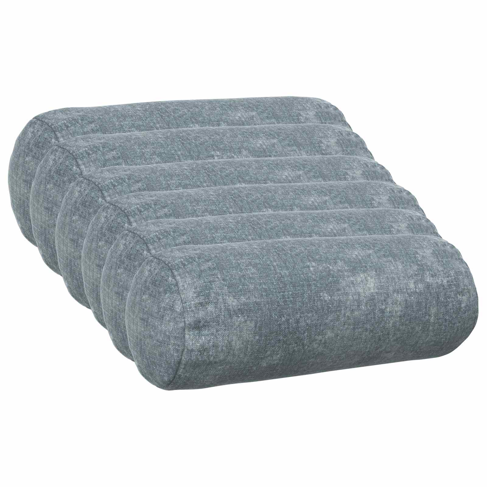 Federa 6 pz HEERLEN Azzurro Ø 15 x 40 cm Tessuto Chenille