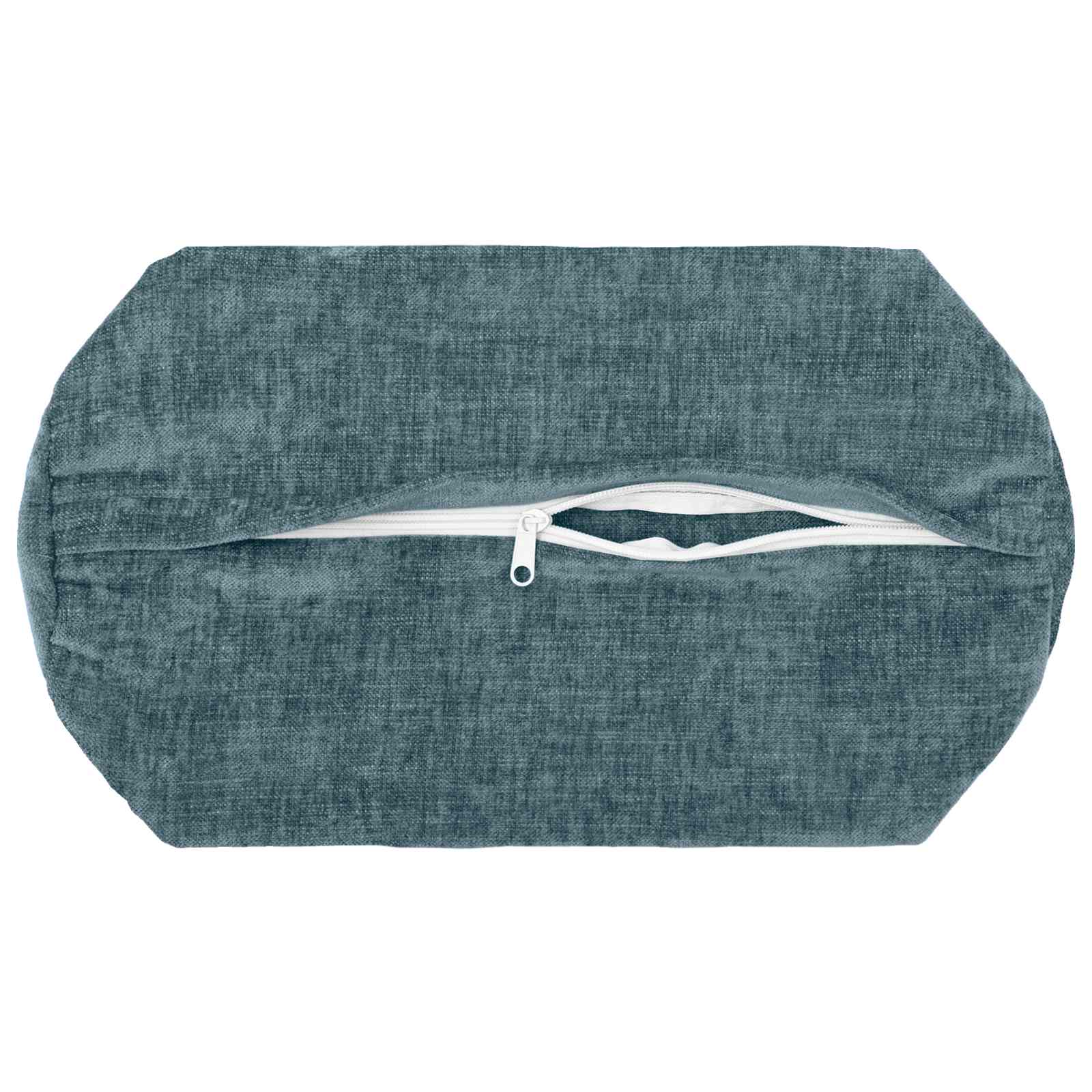 Federa 6 pz HEERLEN Blu Ø 15 x 40 cm Tessuto Chenille