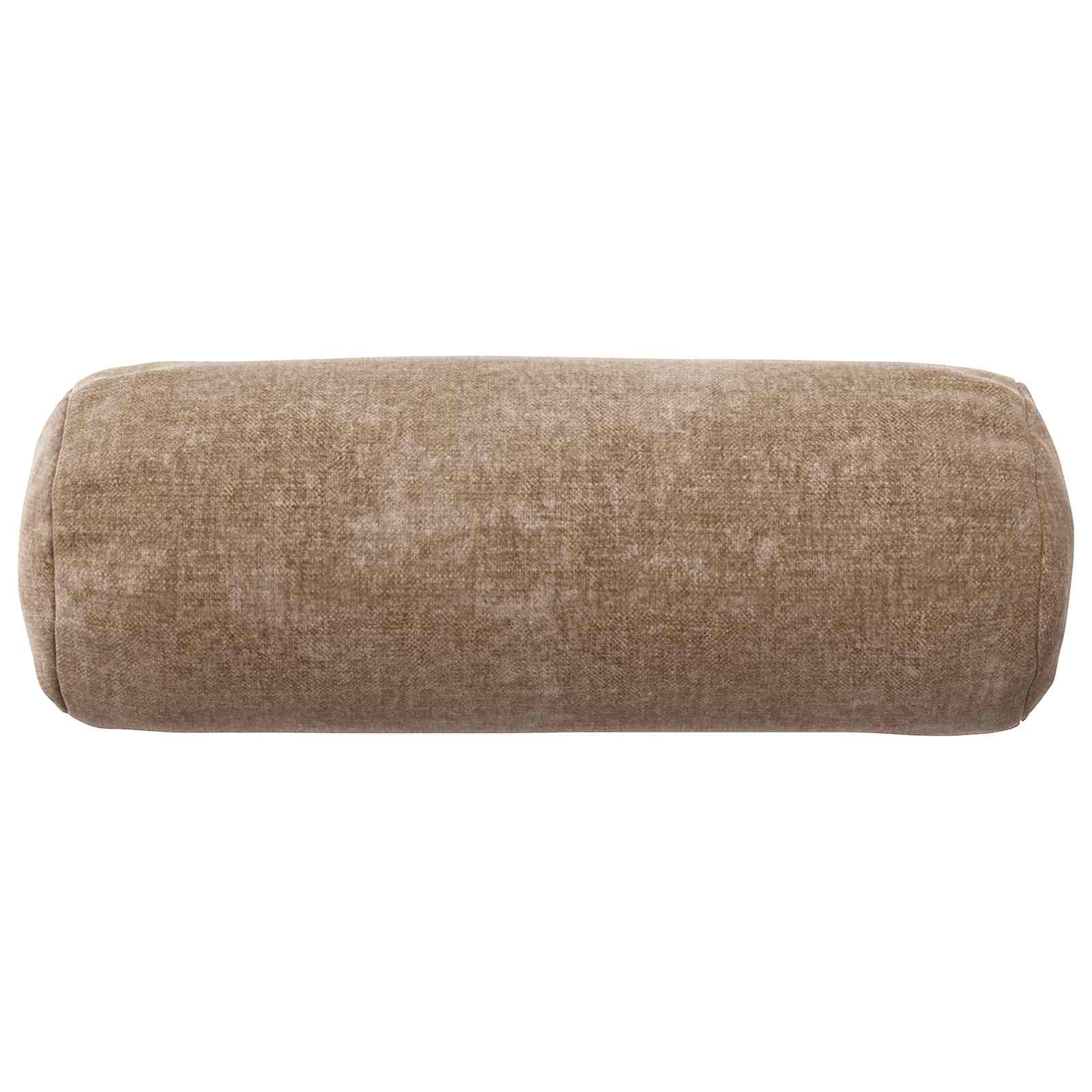 Federa 6 pz HEERLEN Marrone Ø 15 x 40 cm Tessuto Chenille