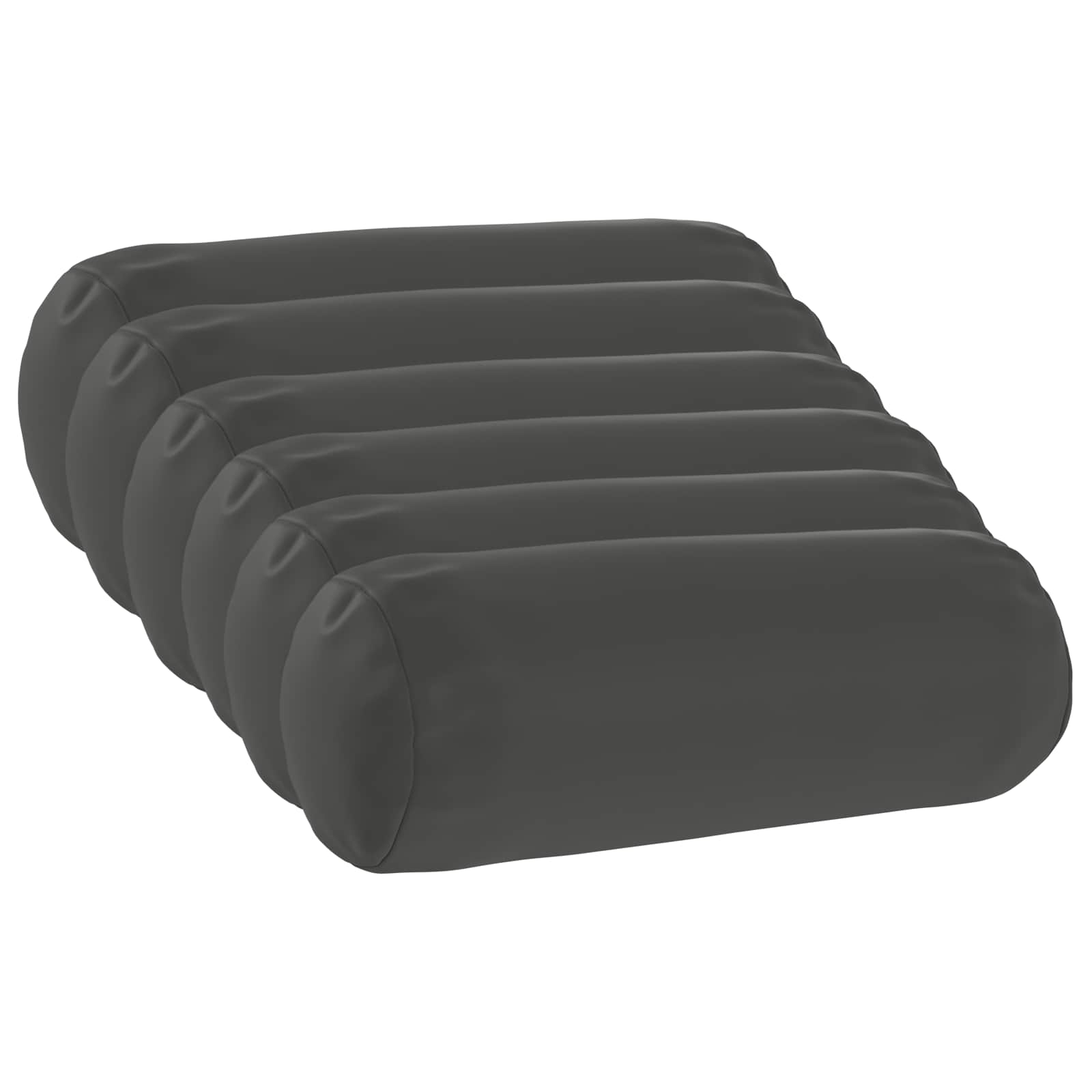 Federa 6 pcs HEERLEN Antracite Ø 15 x 40 cm Poliestere