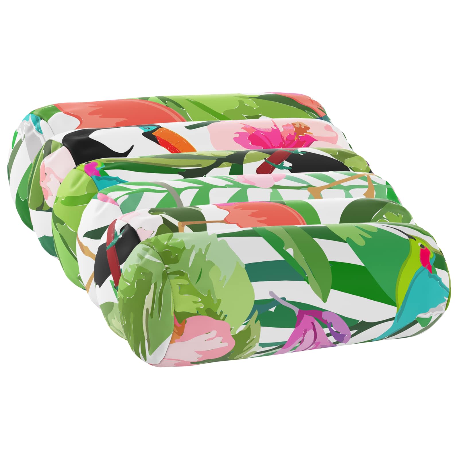 Federa 6 pcs HEERLEN Multicolore Ø 15 x 40 cm Poliestere