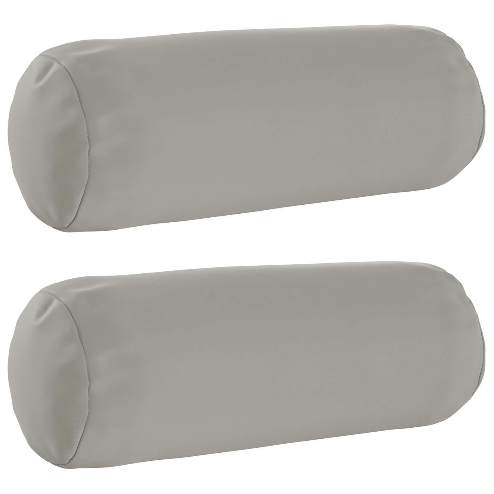 Federa 2 pcs HEERLEN Grigio Ø 15 x 40 cm Poliestere