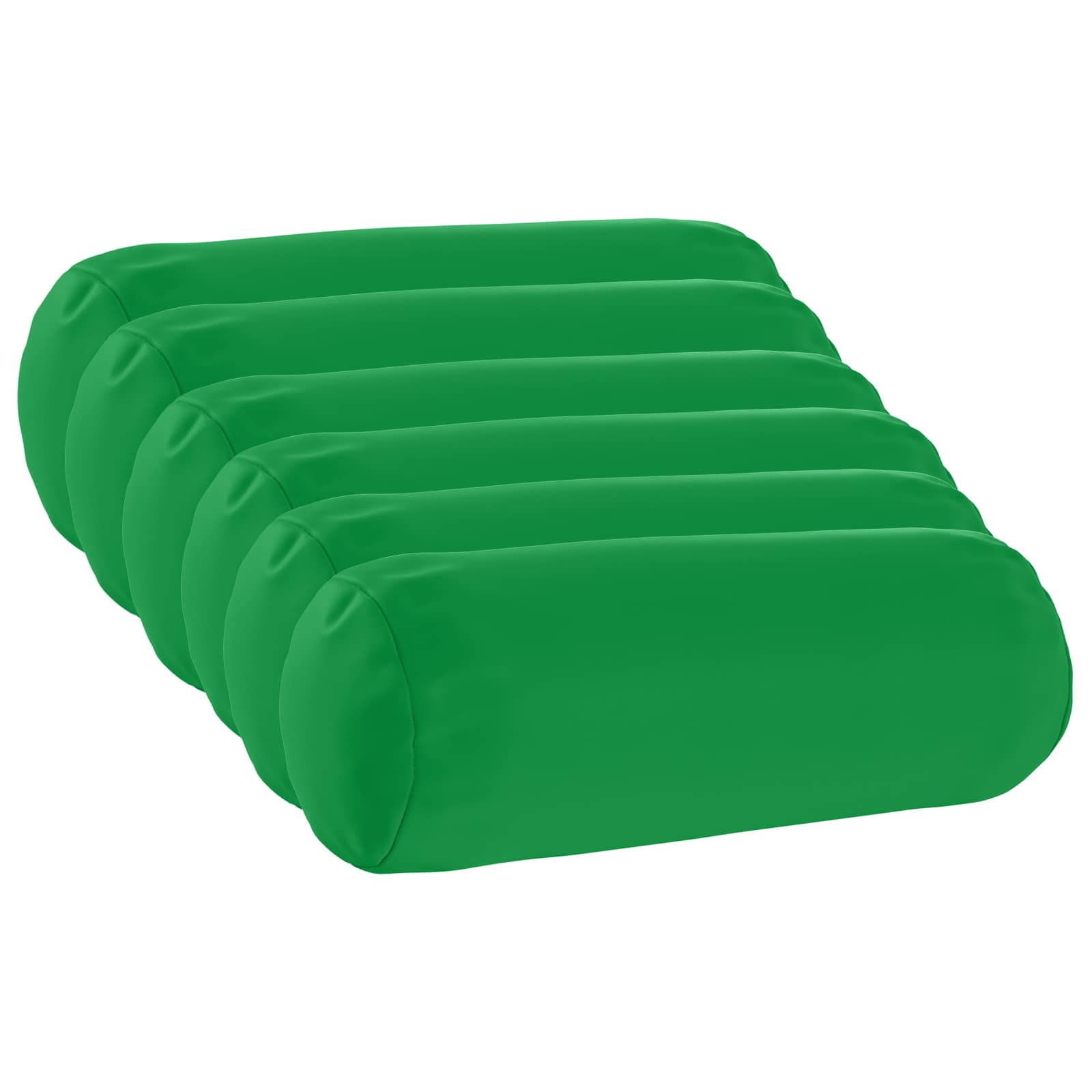 Federa 6 pcs HEERLEN Verde Ø 15 x 40 cm Poliestere