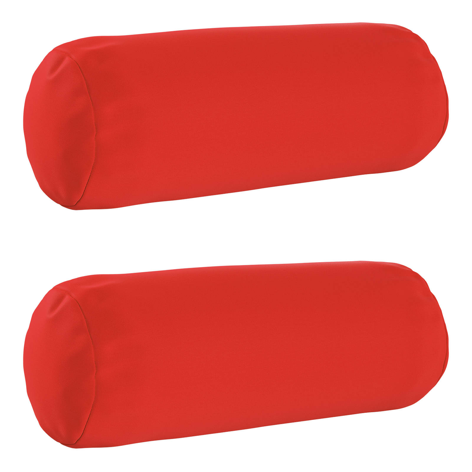 Federa 2 pcs HEERLEN Rosso Ø 15 x 40 cm Poliestere