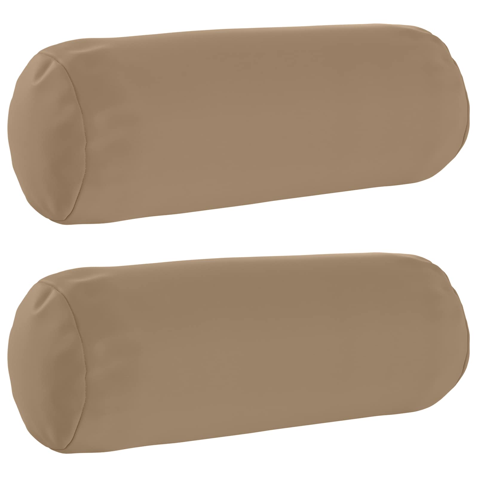 Federa 2 pz HEERLEN Tortora Ø 15 x 40 cm Poliestere