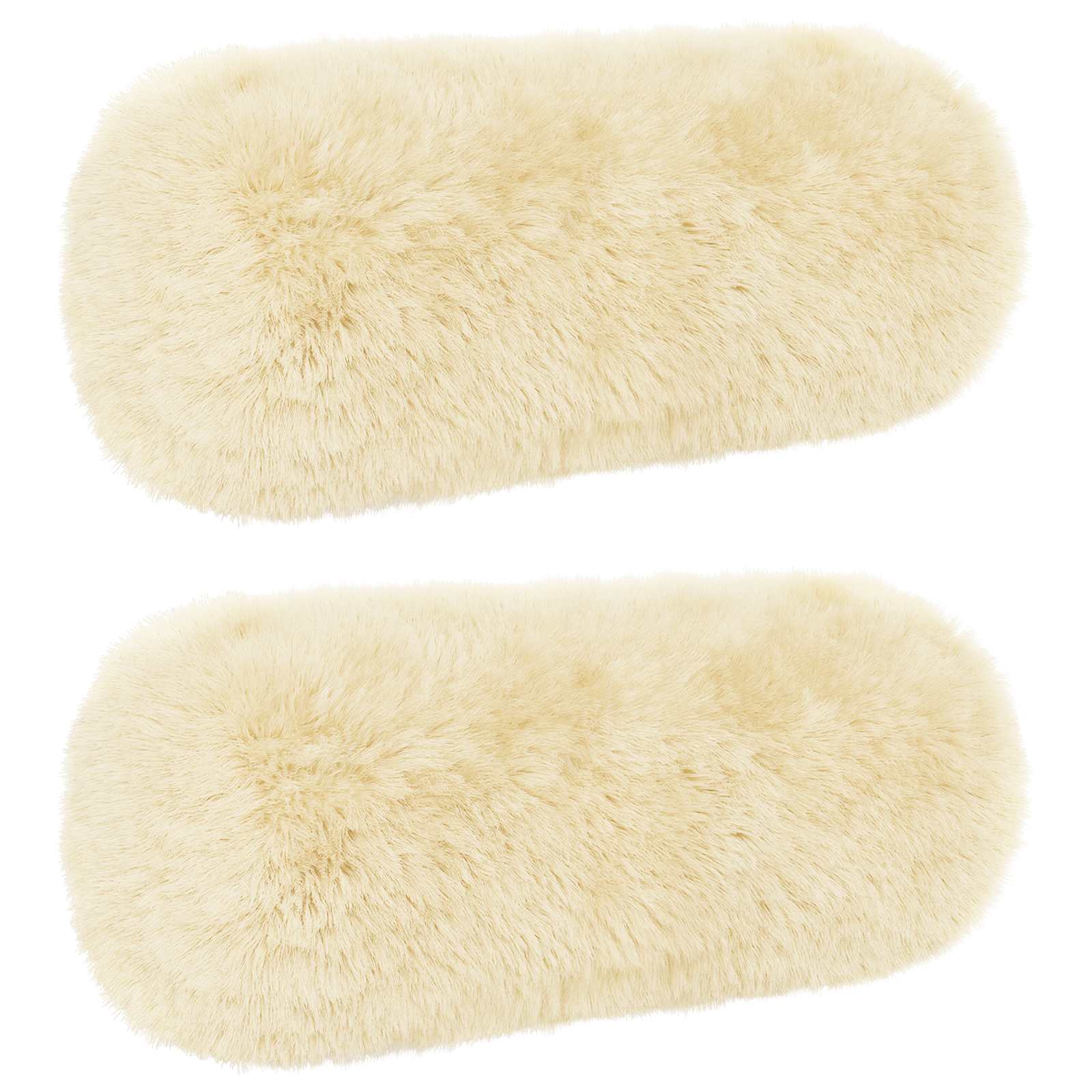 Federa 2 pcs HEERLEN Crema Ø 15 x 40 cm Fleece PV
