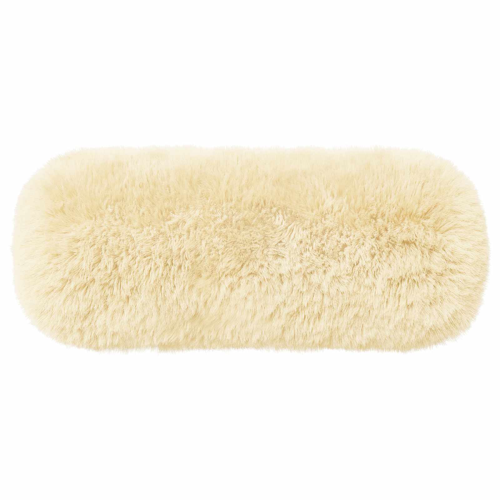 Federa 2 pcs HEERLEN Crema Ø 15 x 40 cm Fleece PV