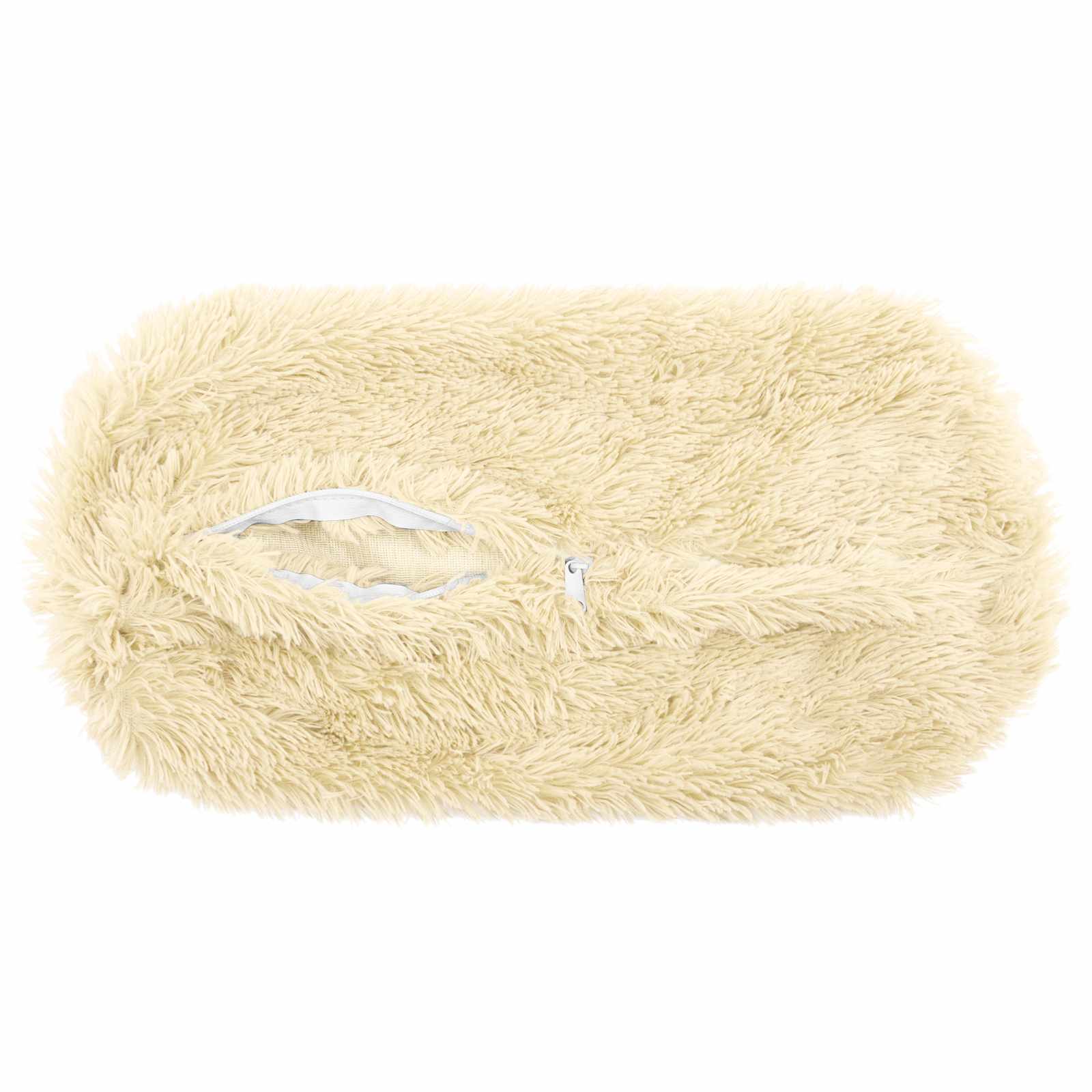 Federa 2 pcs HEERLEN Crema Ø 15 x 40 cm Fleece PV