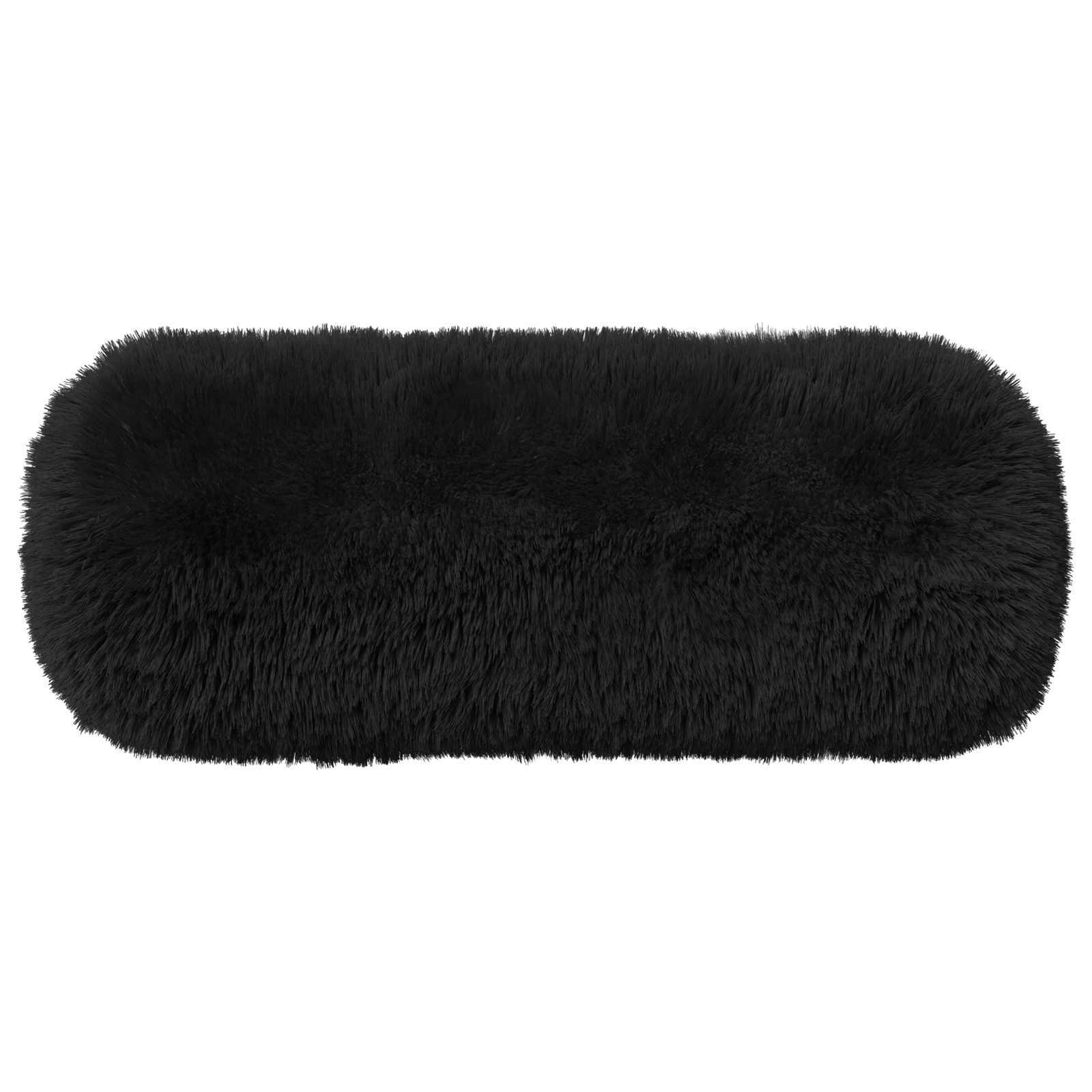 Federa 2 pcs HEERLEN Nero Ø 15 x 40 cm Fleece PV