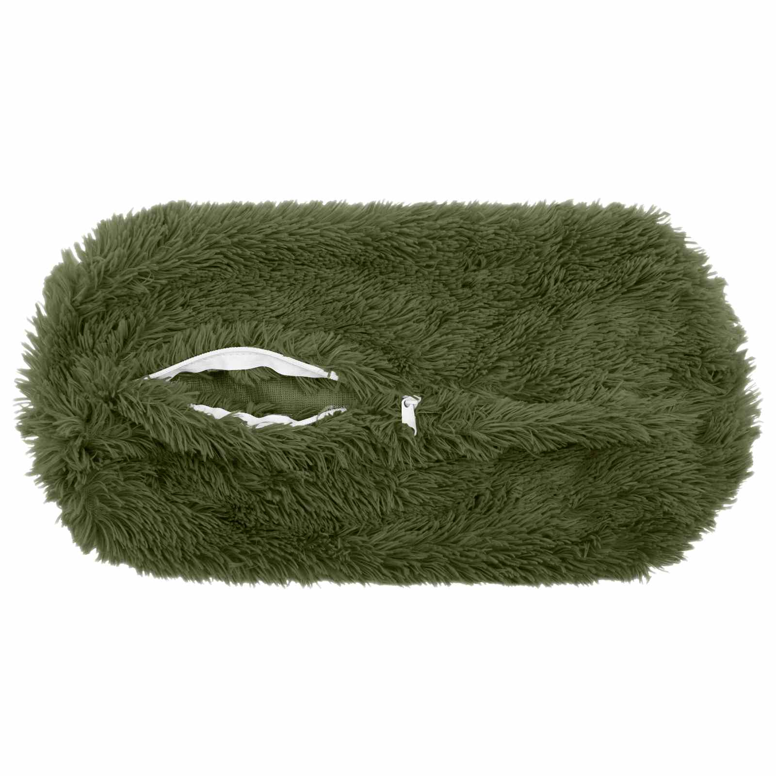 Federa 6 pcs HEERLEN Verde Ø 15 x 40 cm Fleece PV