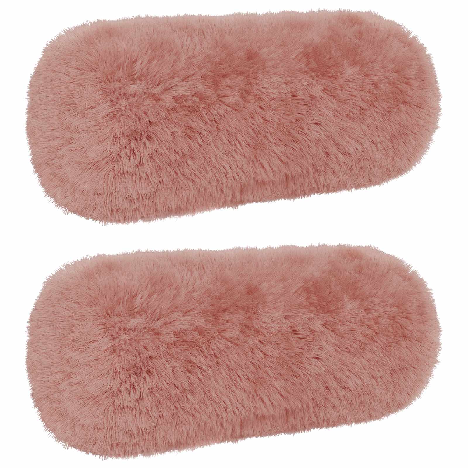 Federa 2 pcs HEERLEN Rosa Ø 15 x 40 cm Fleece PV